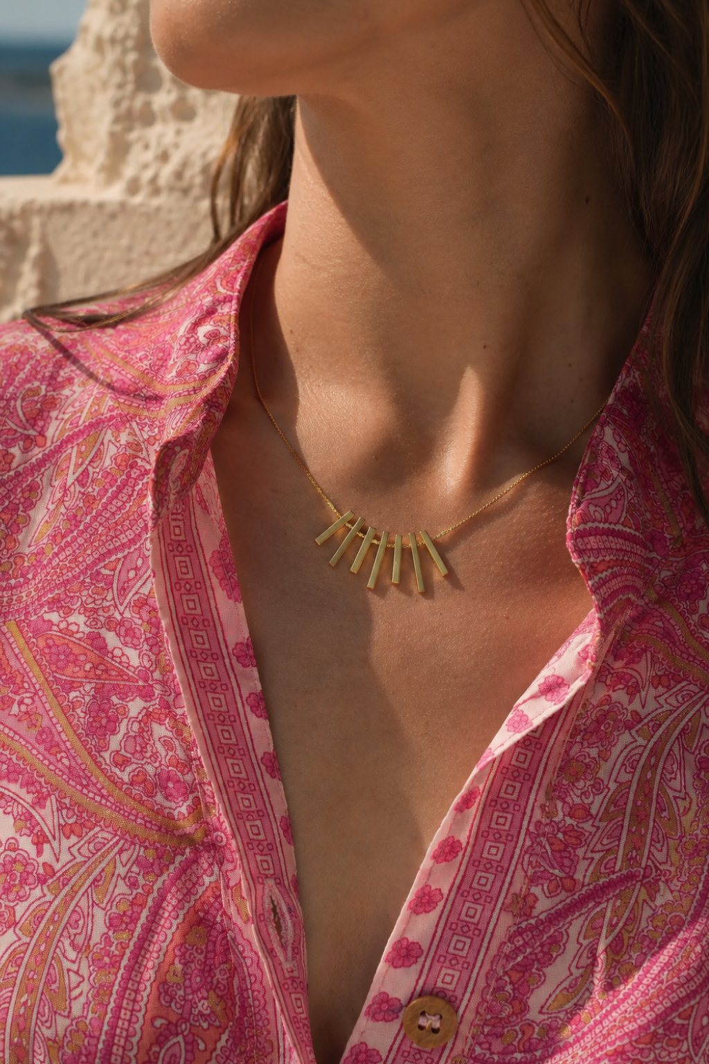 Gold Sammy Necklace