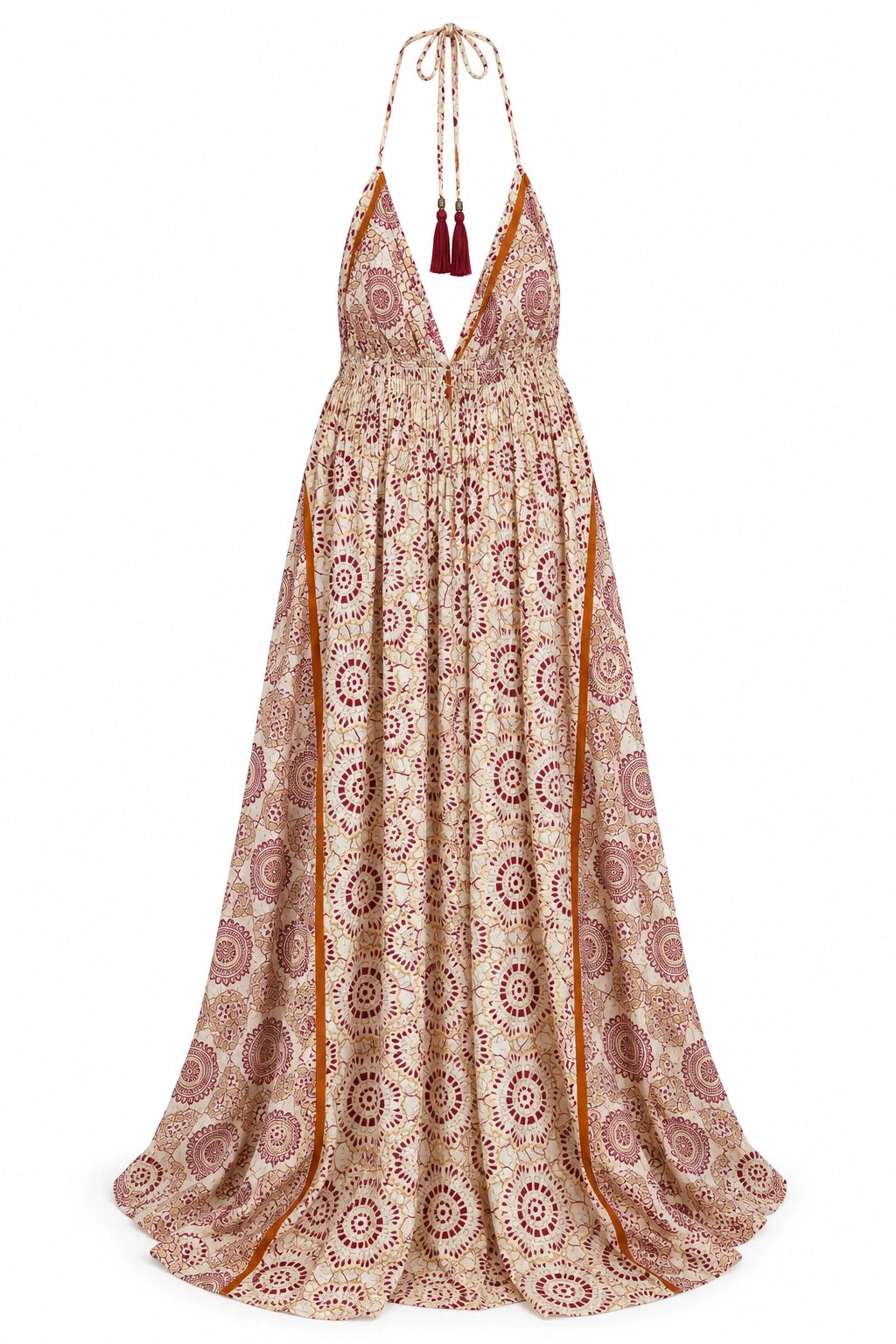 Burgundy Zaria Dress