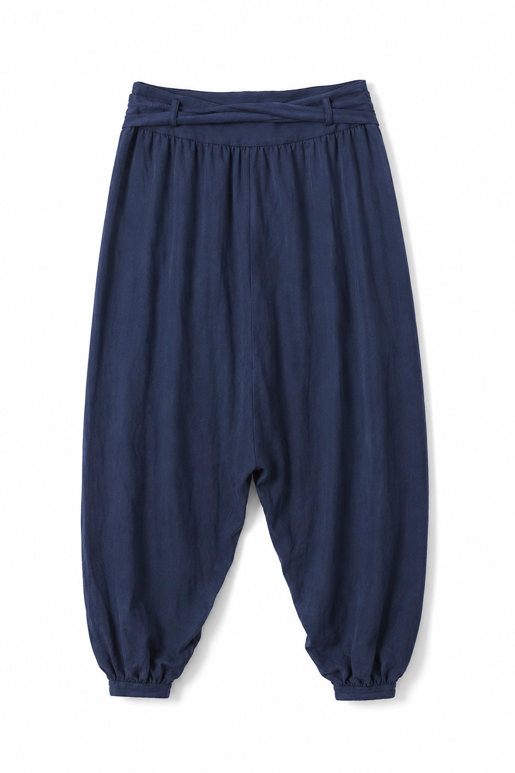 Ink Tulip Silk Harem Pant