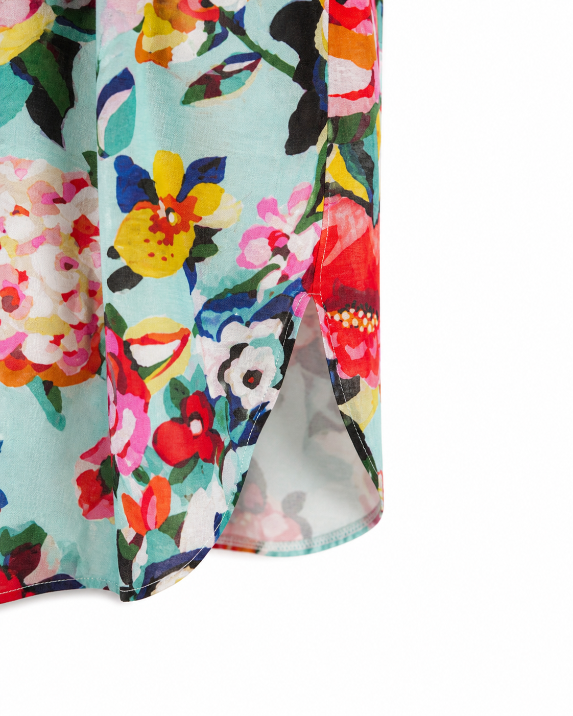 Tropical Sleeveless Shirt