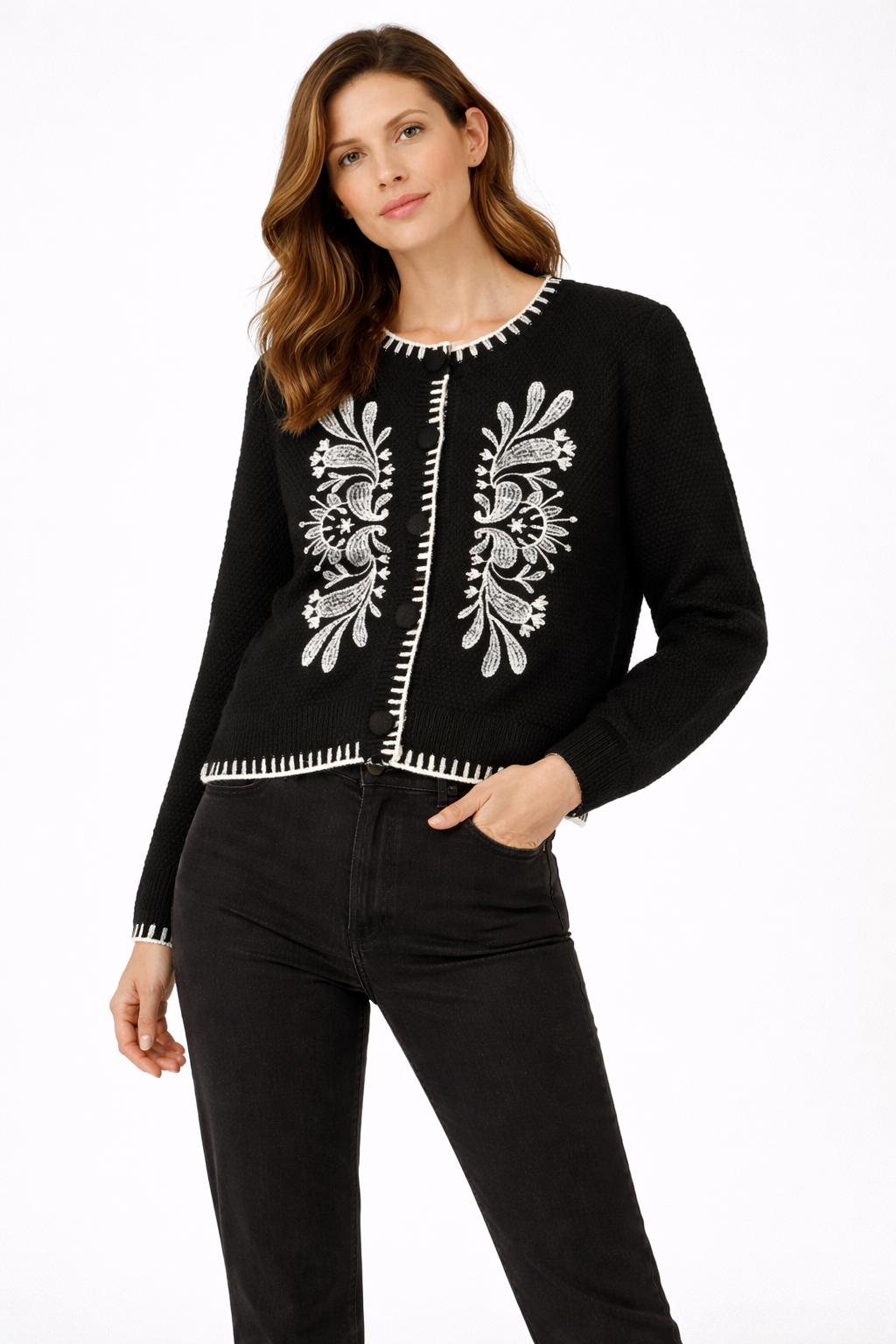 Black Sammy Cardigan