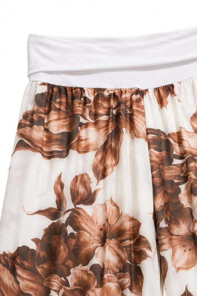 Chocolate Bella Silk Pant