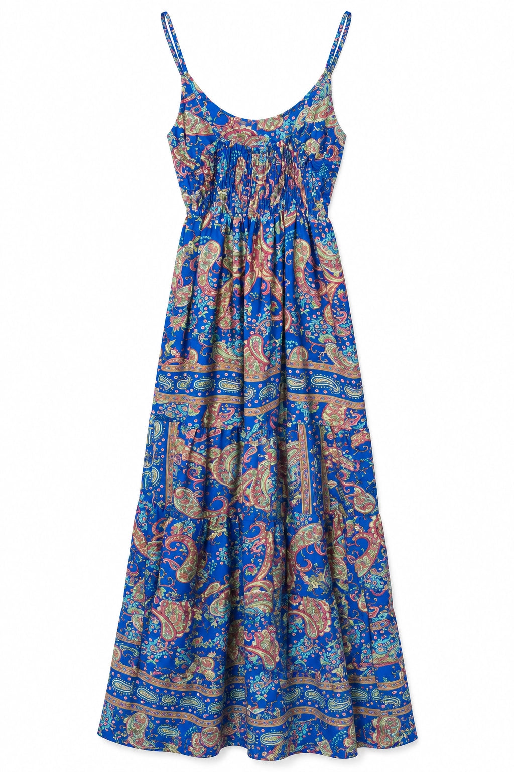 Cobalt Colourful Paisley Dress