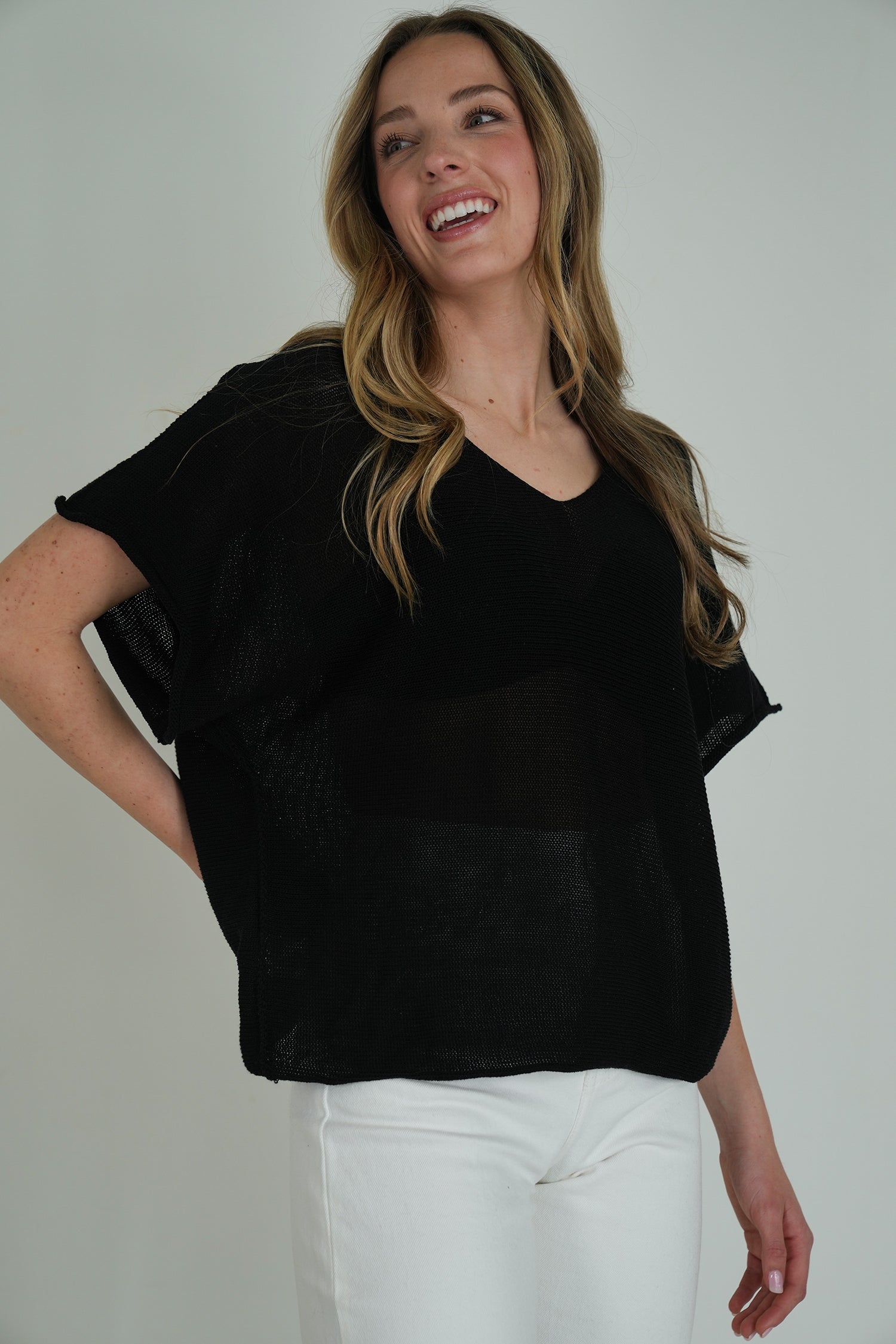 Black Basic Knit
