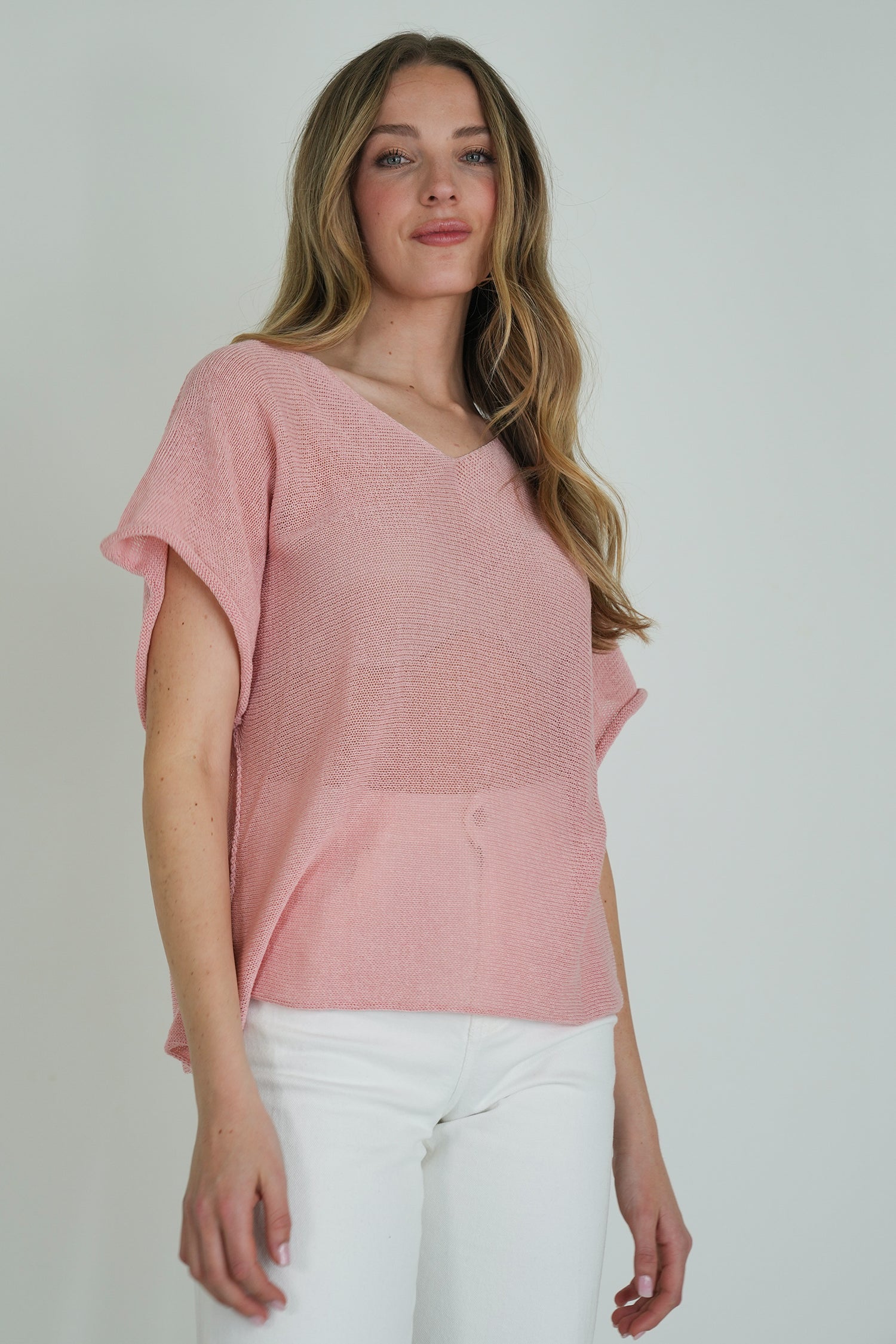 Salmon Basic Knit