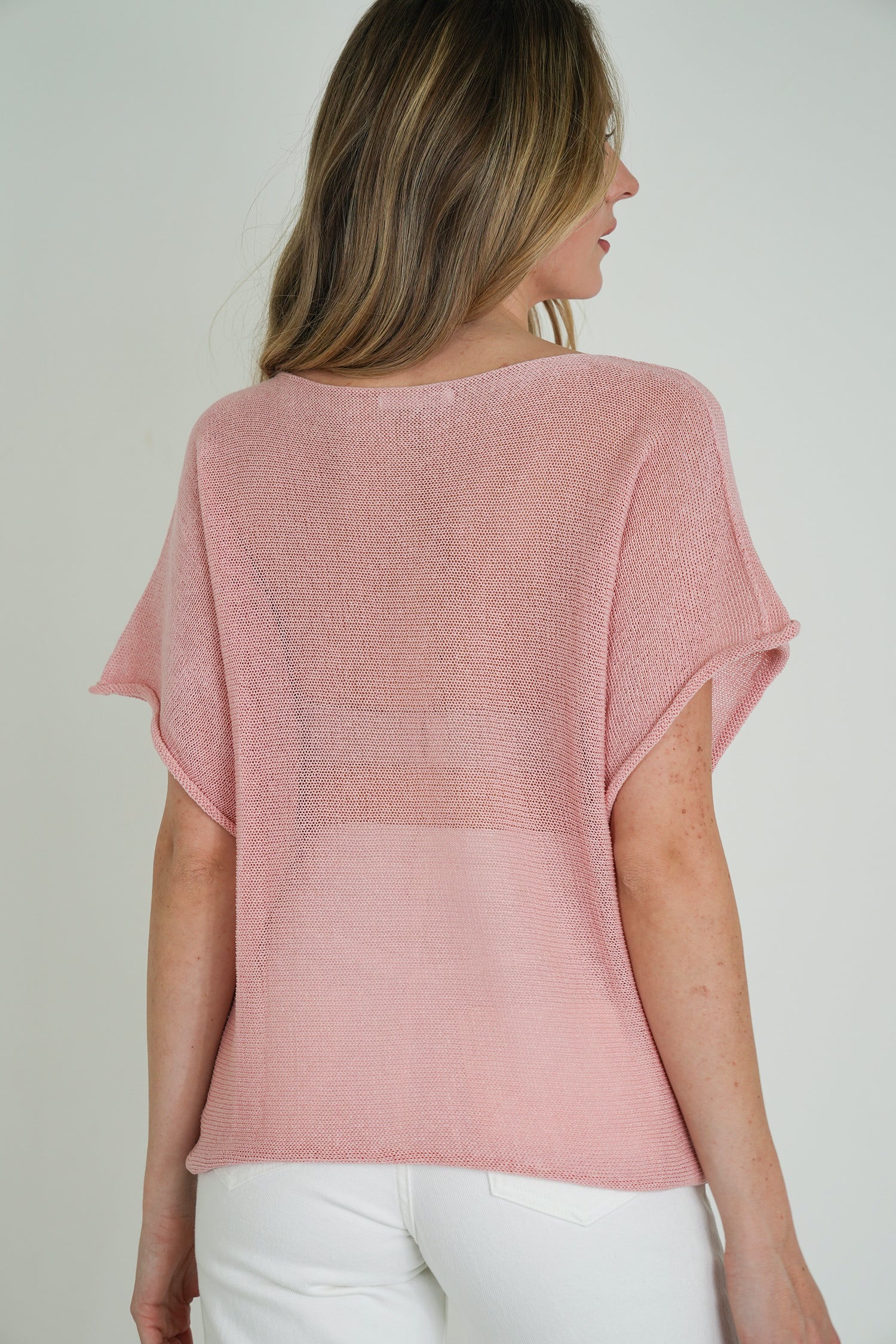 Salmon Basic Knit