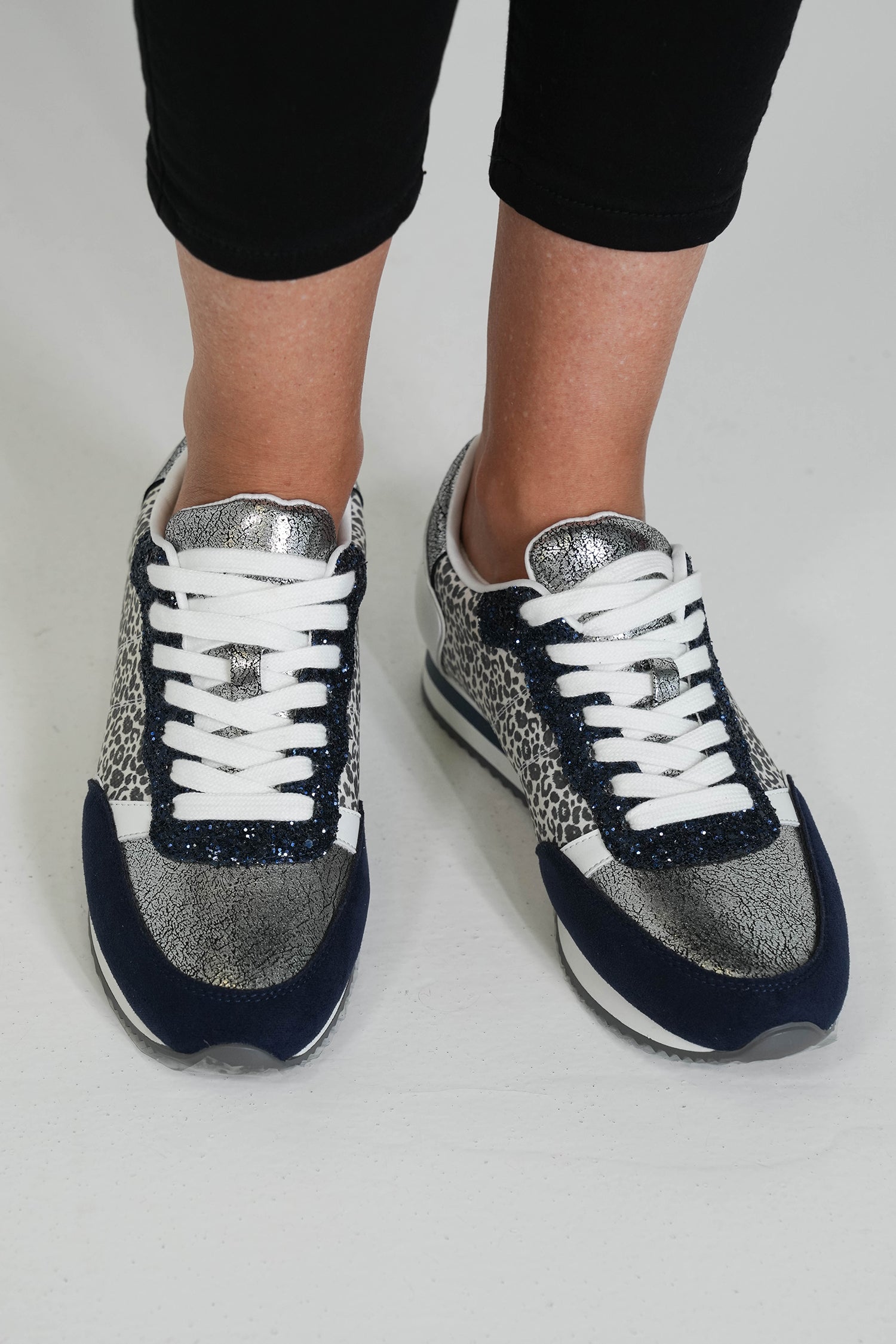 Navy Adrienne Sneaker