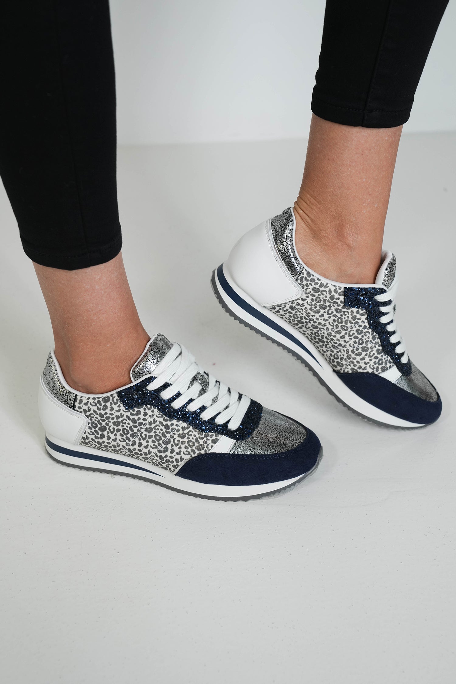 Navy Adrienne Sneaker