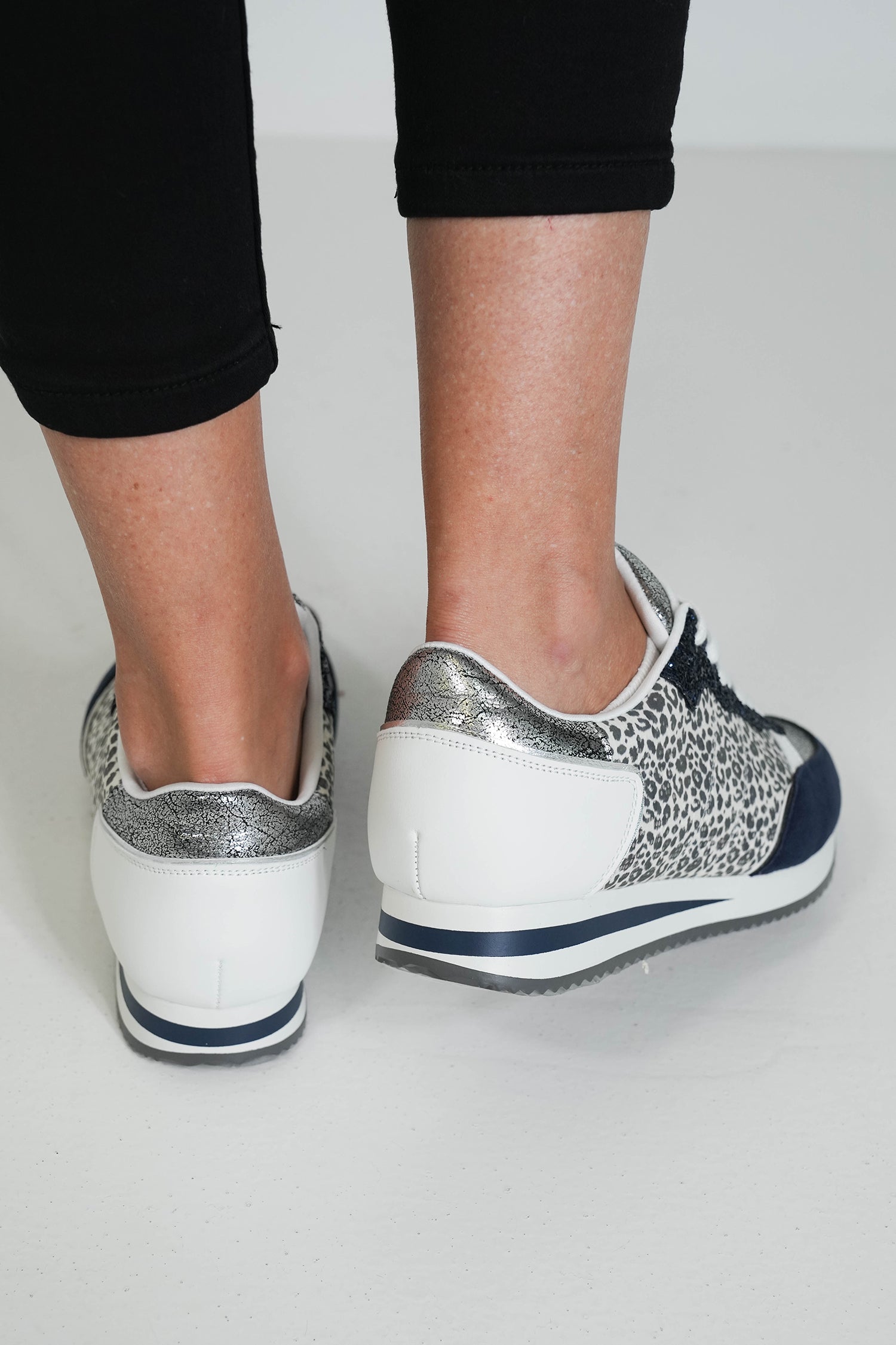 Navy Adrienne Sneaker