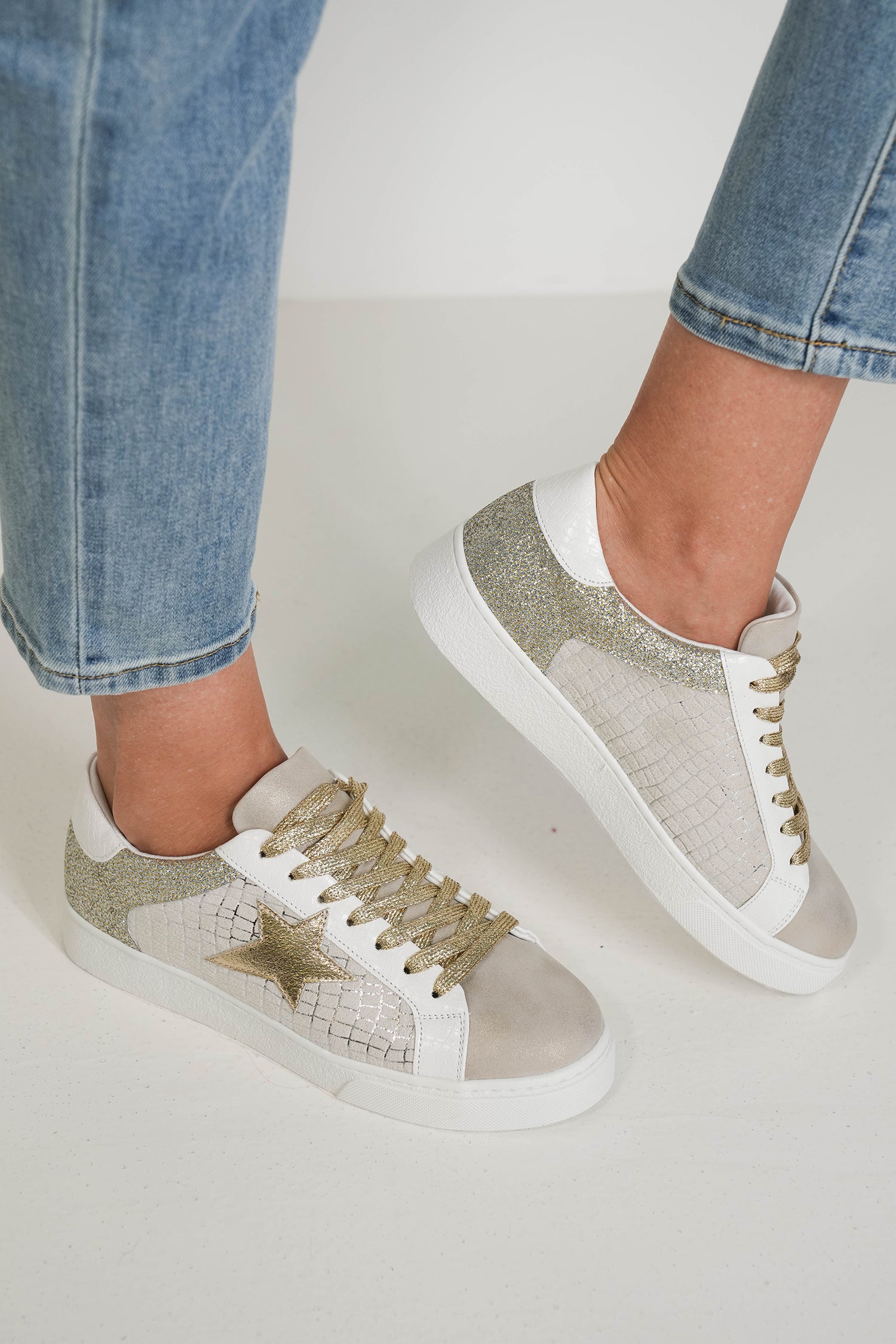 Neutral Star Sneaker