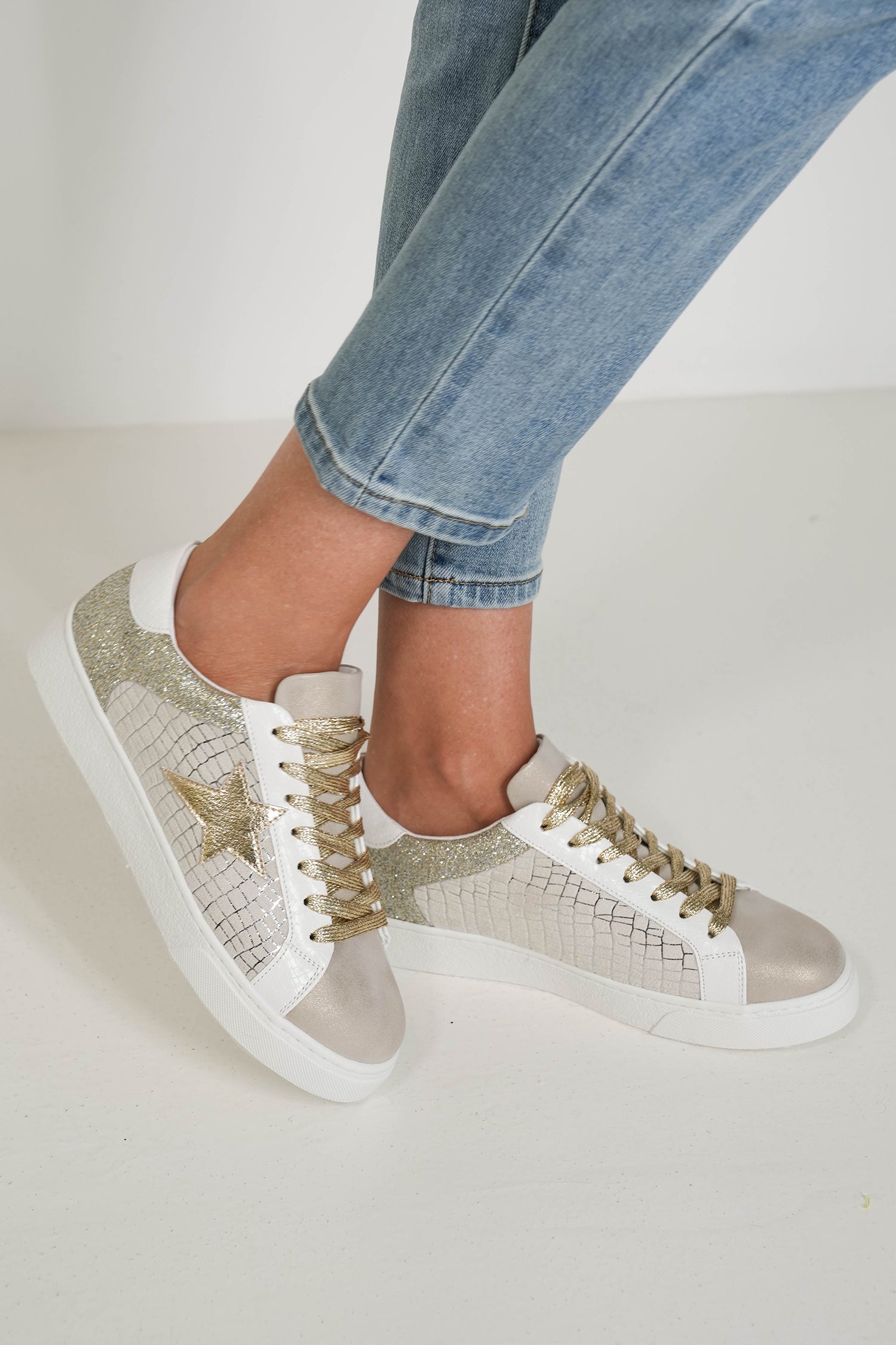 Neutral Star Sneaker