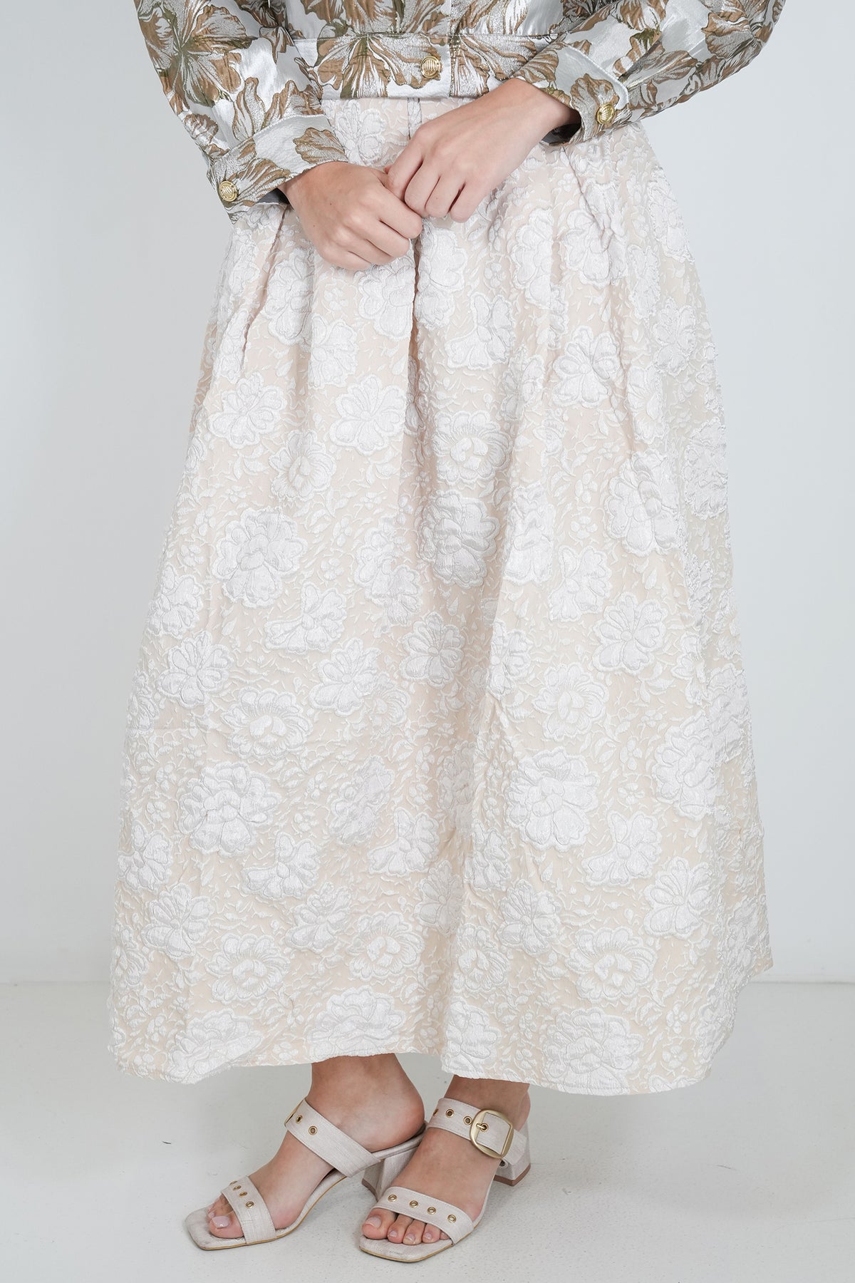 Cream Vikki Skirt