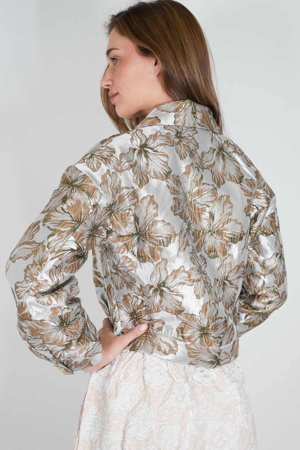 Metallic Formal Jacket