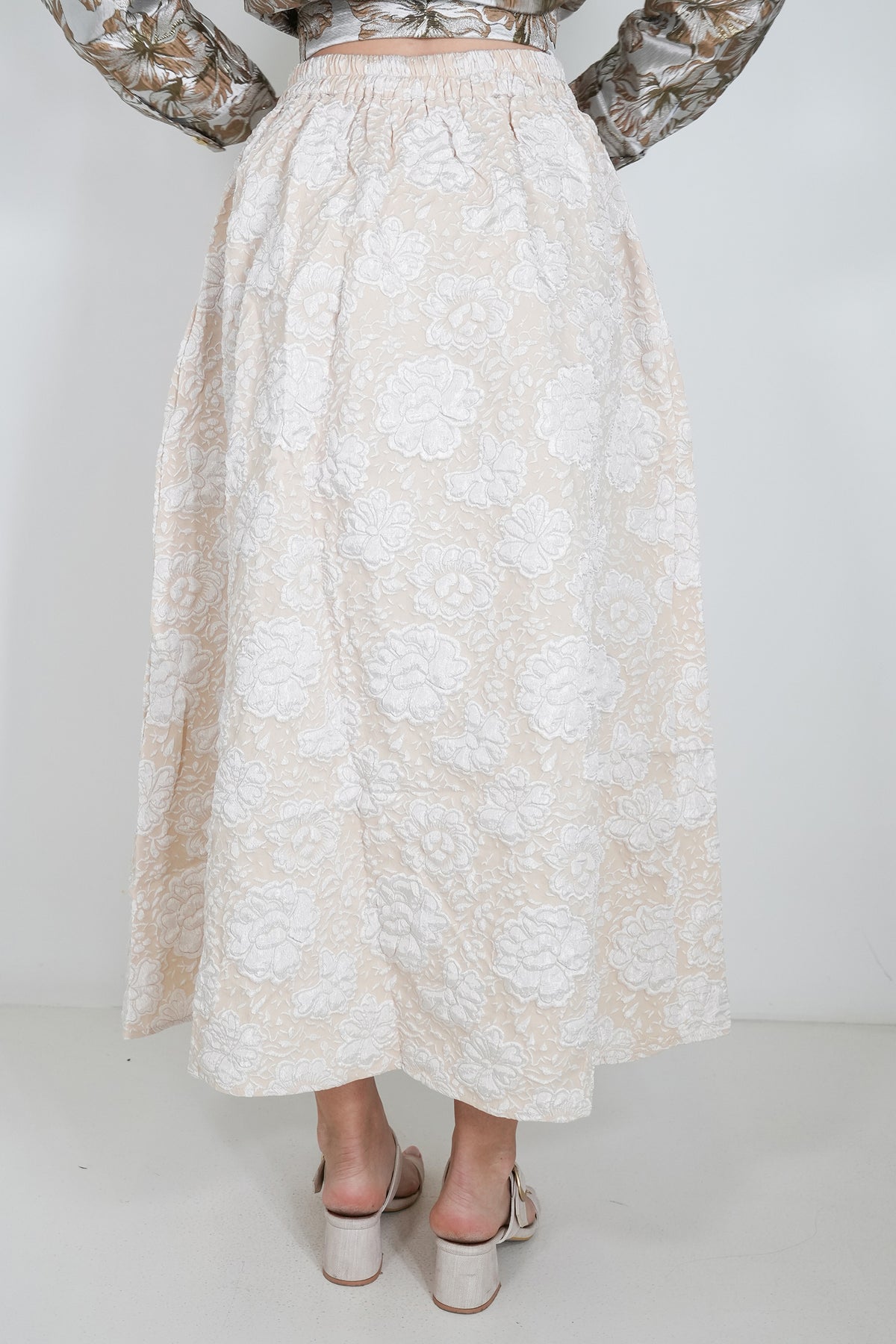 Cream Vikki Skirt