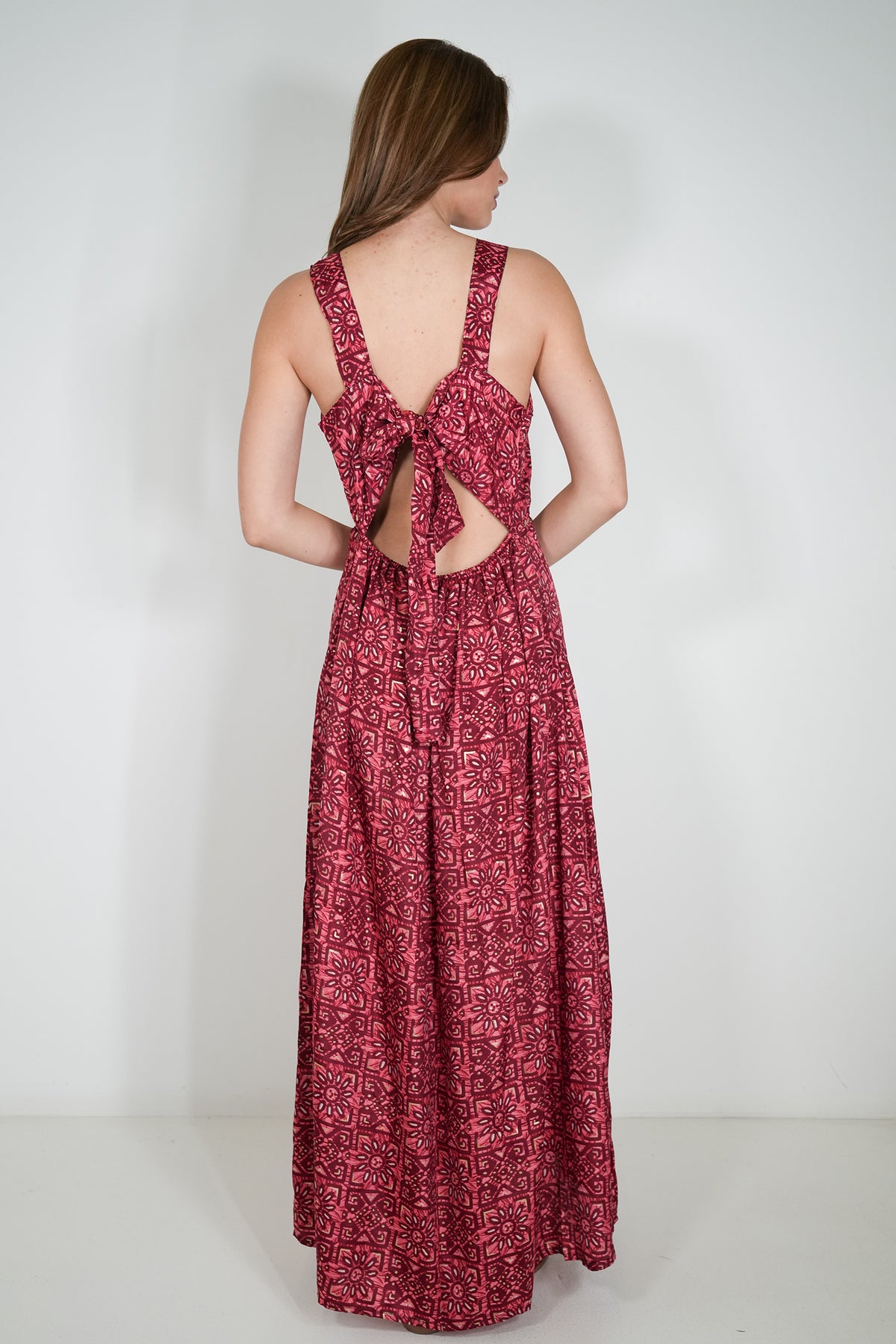 Red Celia Dress