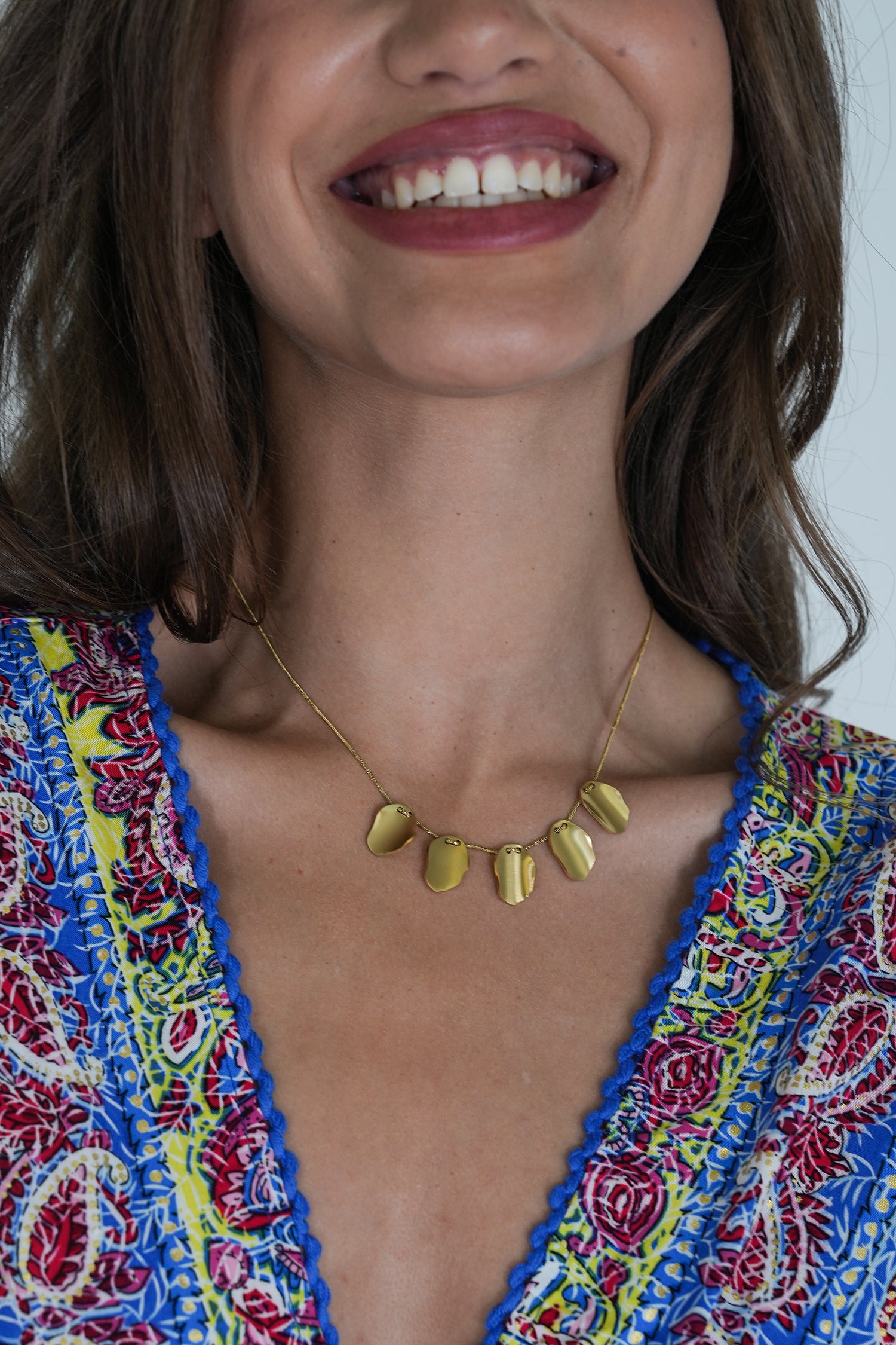 Gold Clare Necklace, a necklace from Something Pretty