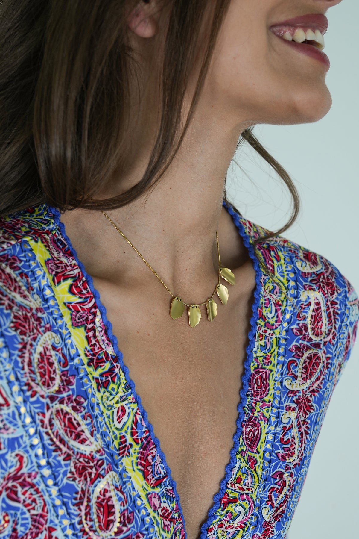 Gold Clare Necklace