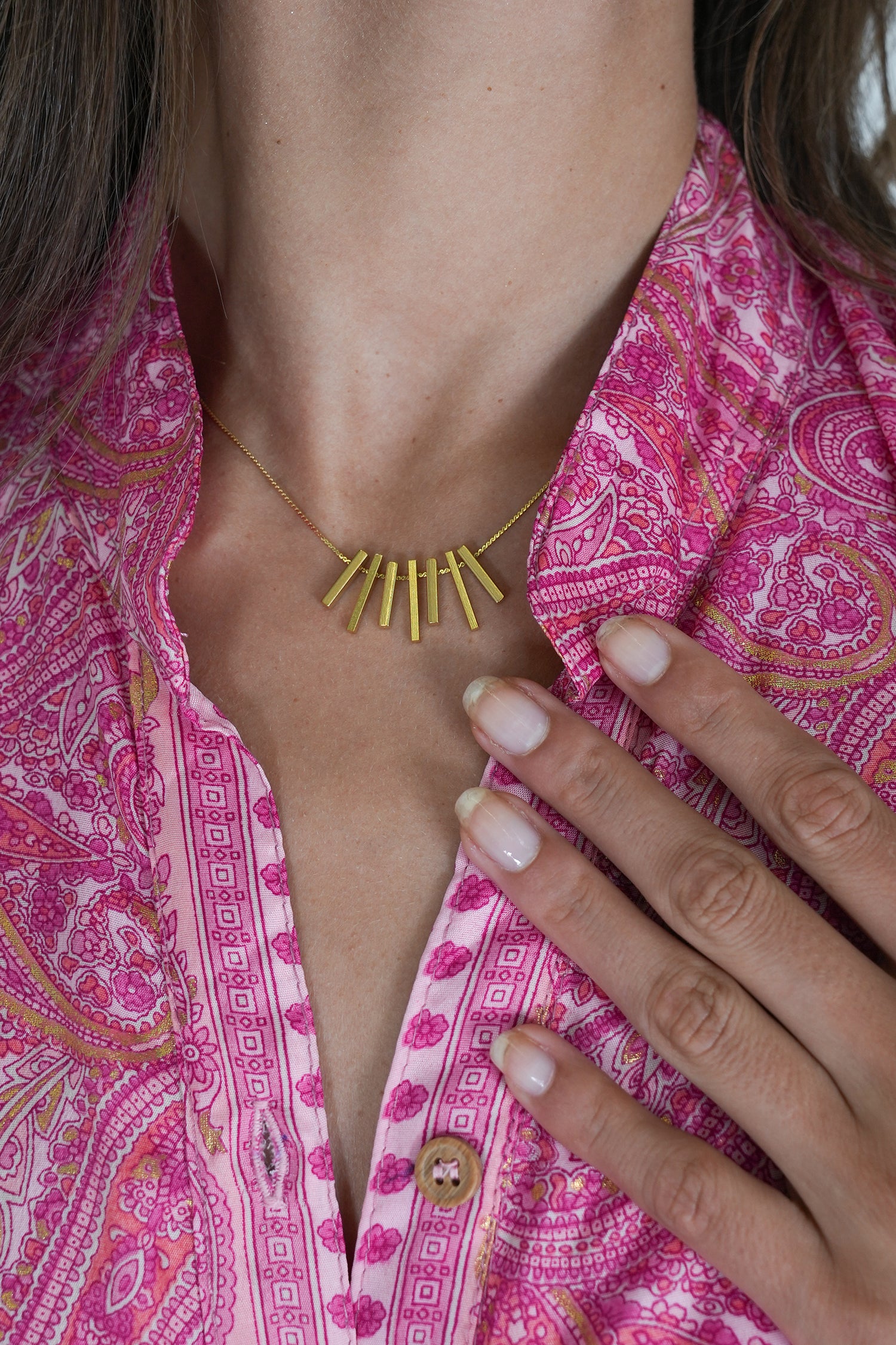 Gold Sammy Necklace