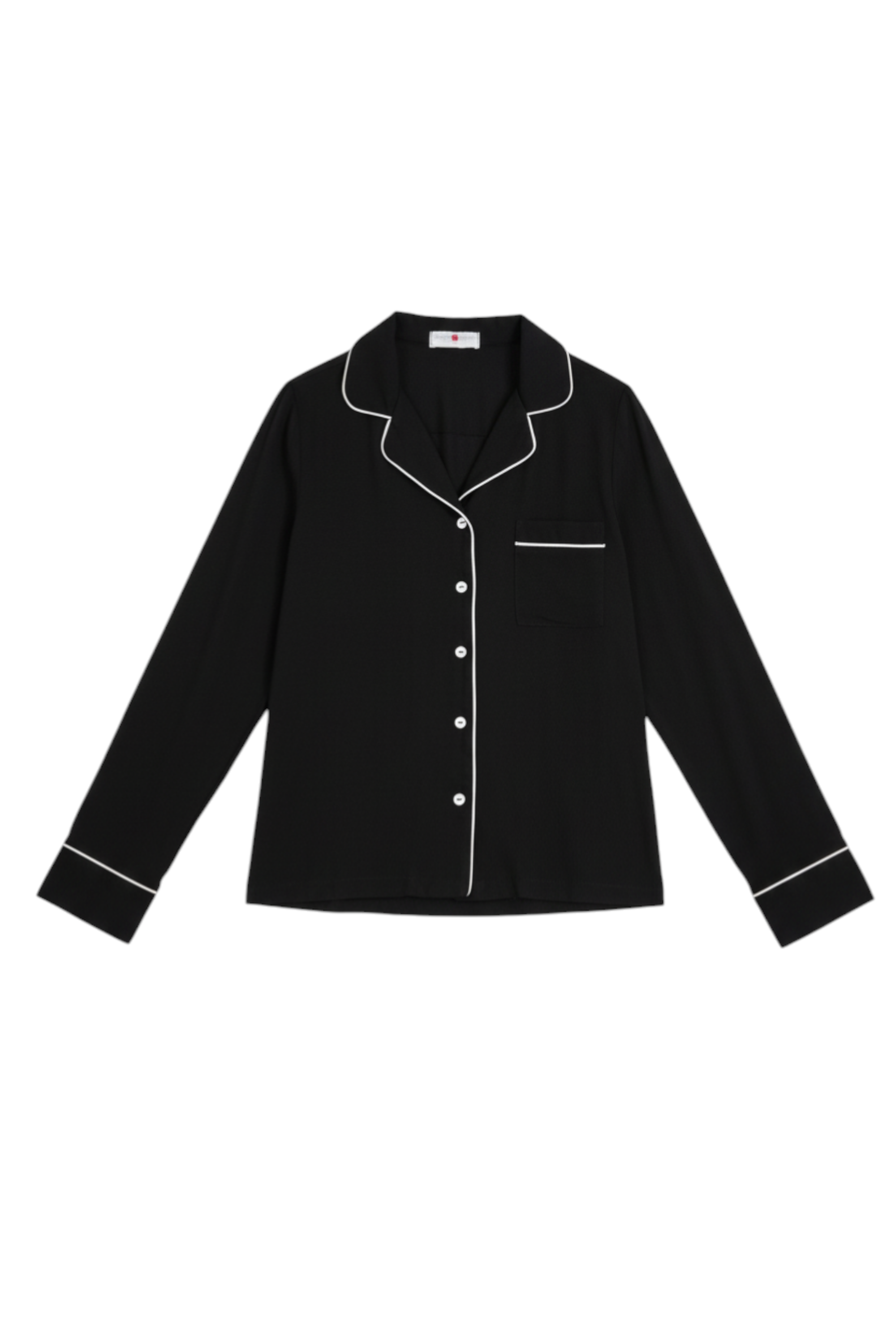 Poppy Divine Black Long Sleeve PJ