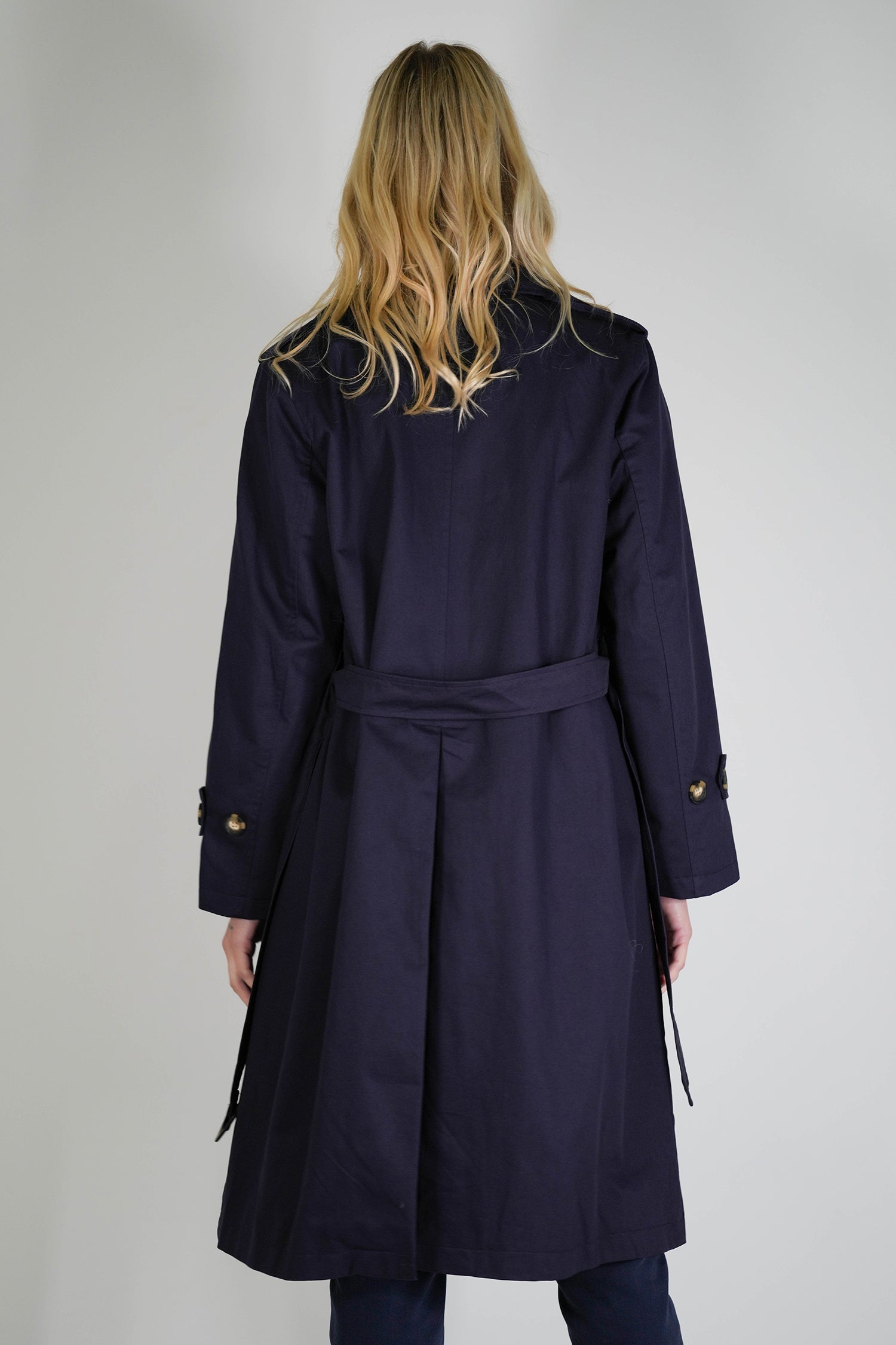 Navy Trench Coat