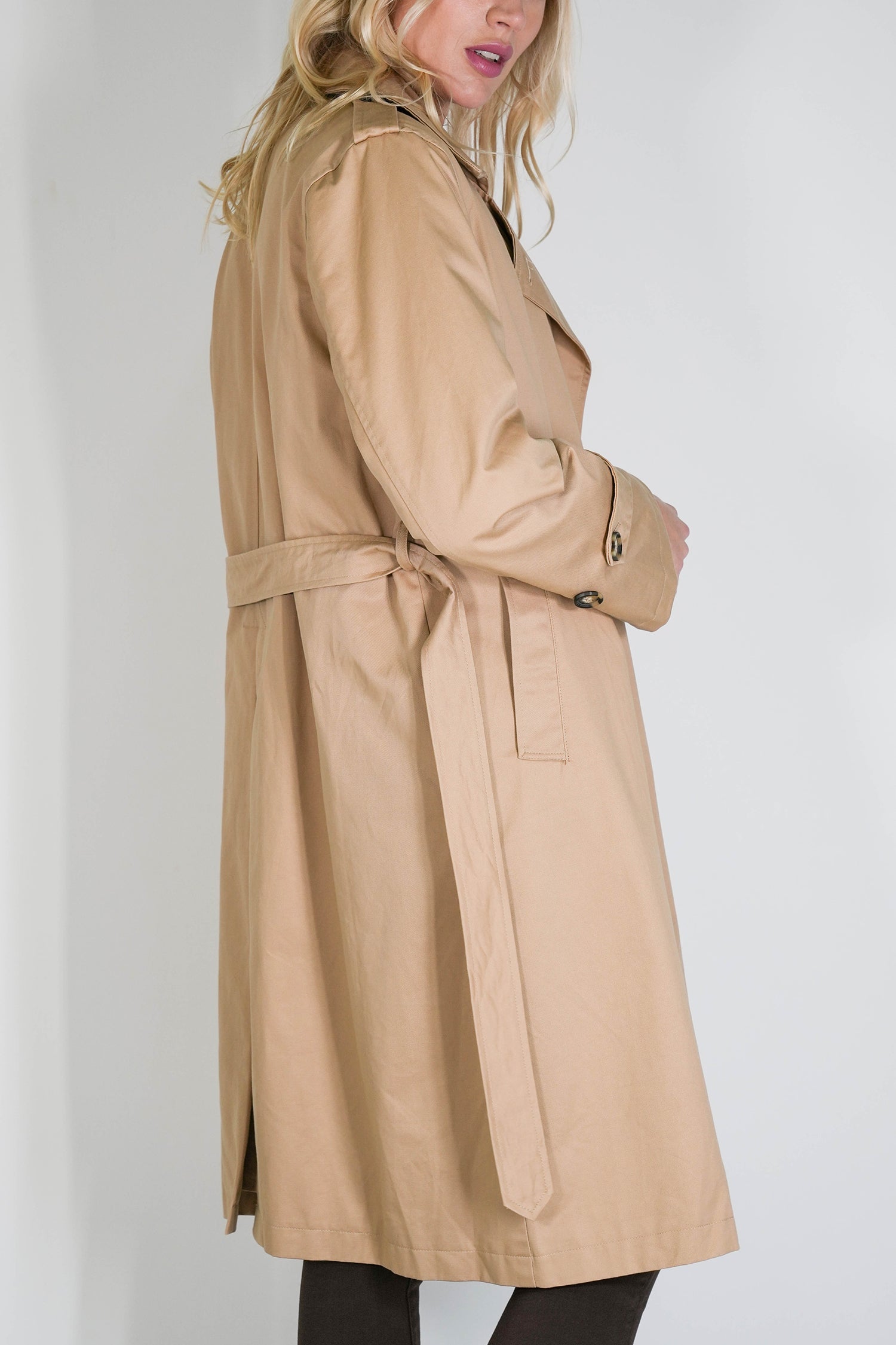Beige Trench Coat