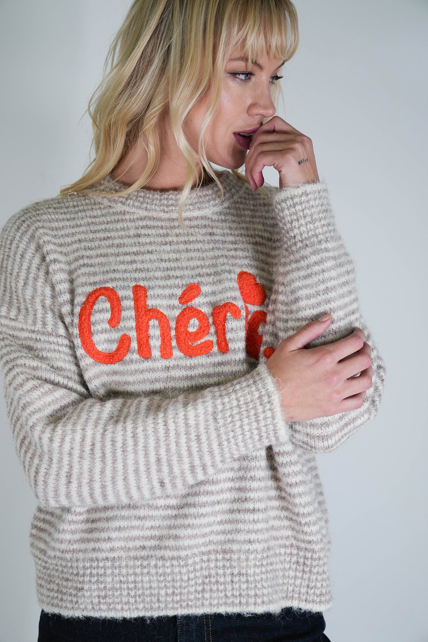 Beige Cherie Jumper