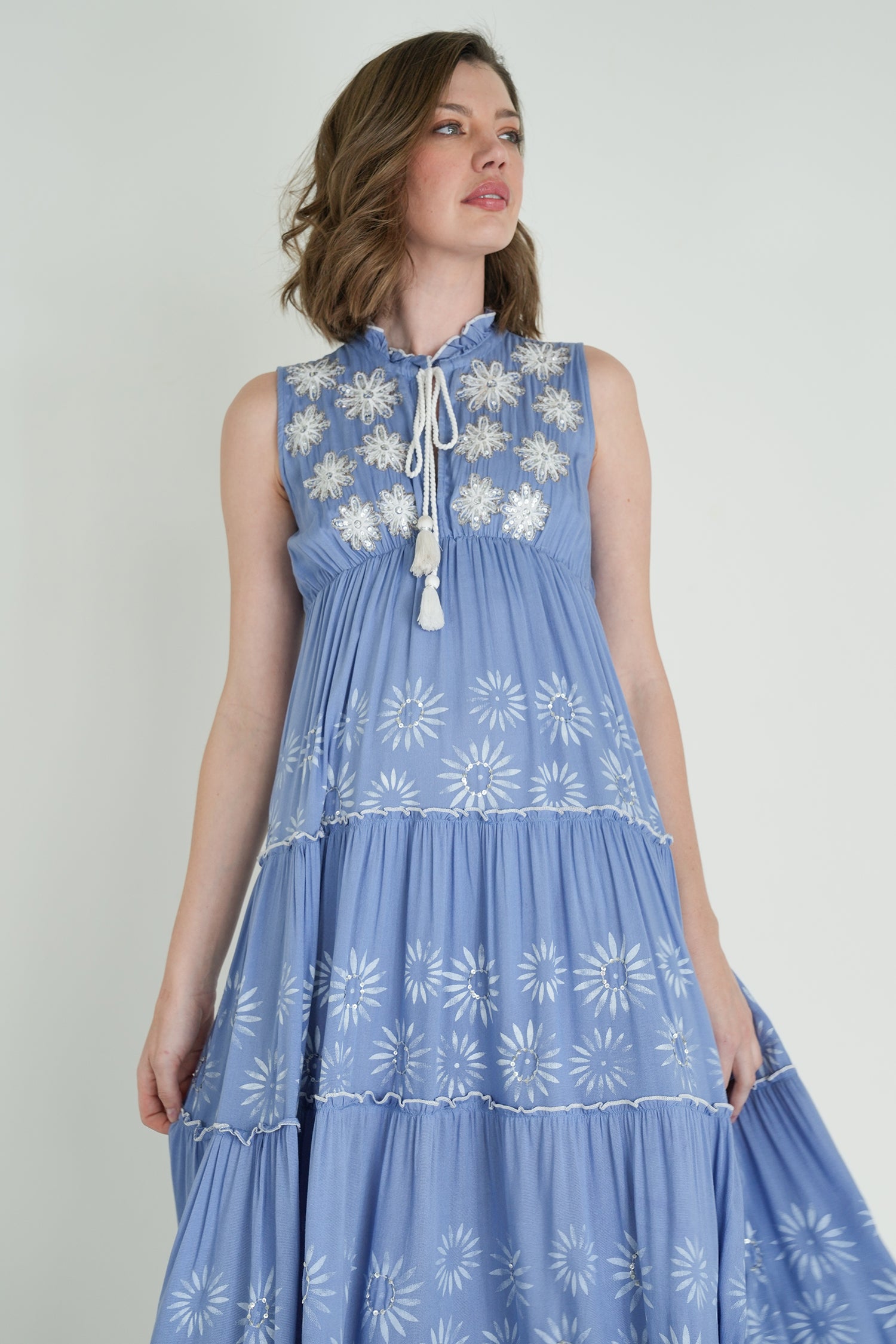 Blue Maryam Dress
