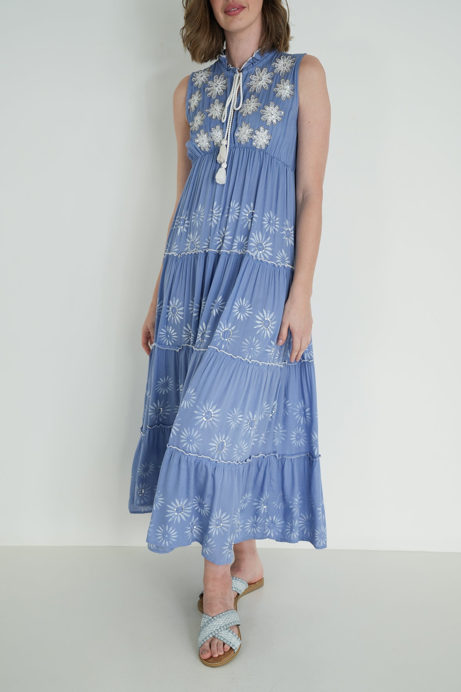 Blue Maryam Dress