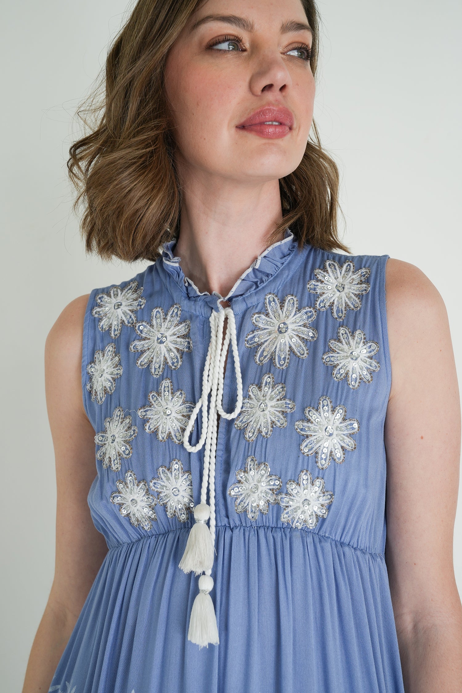 Blue Maryam Dress