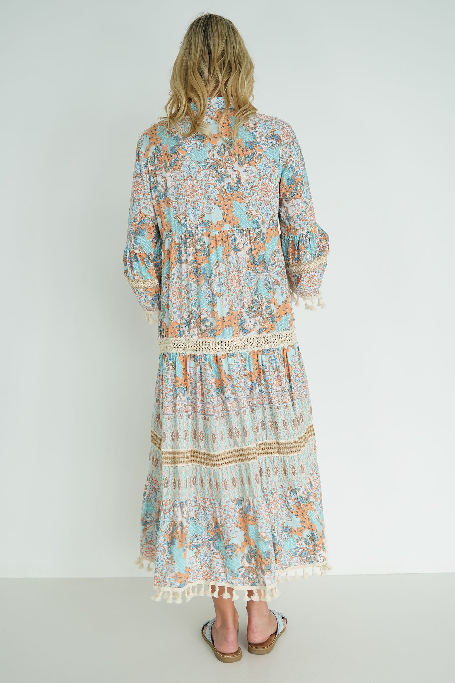 Pastel Blue Heather Dress