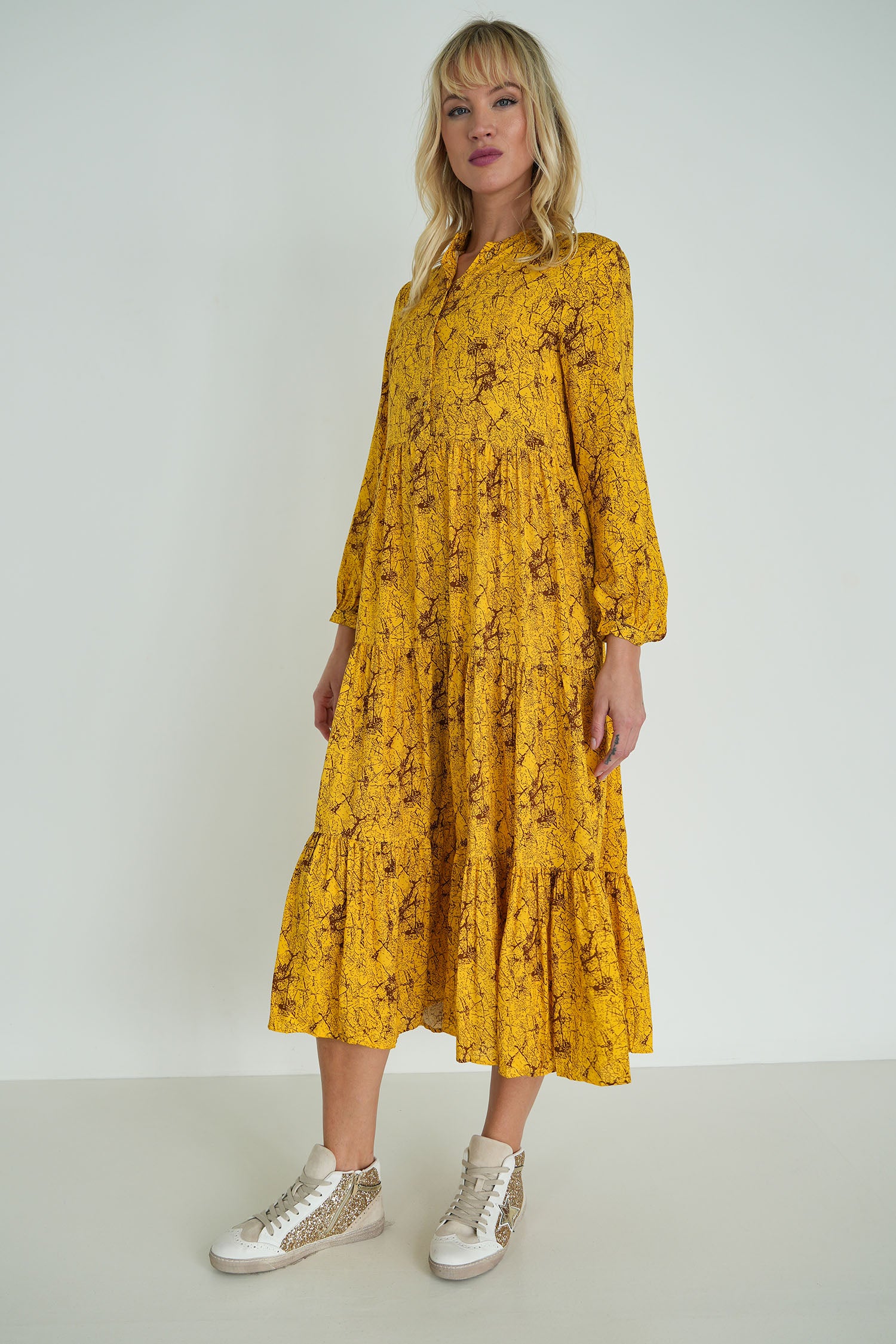 Yellow Savannah Maxi Dress