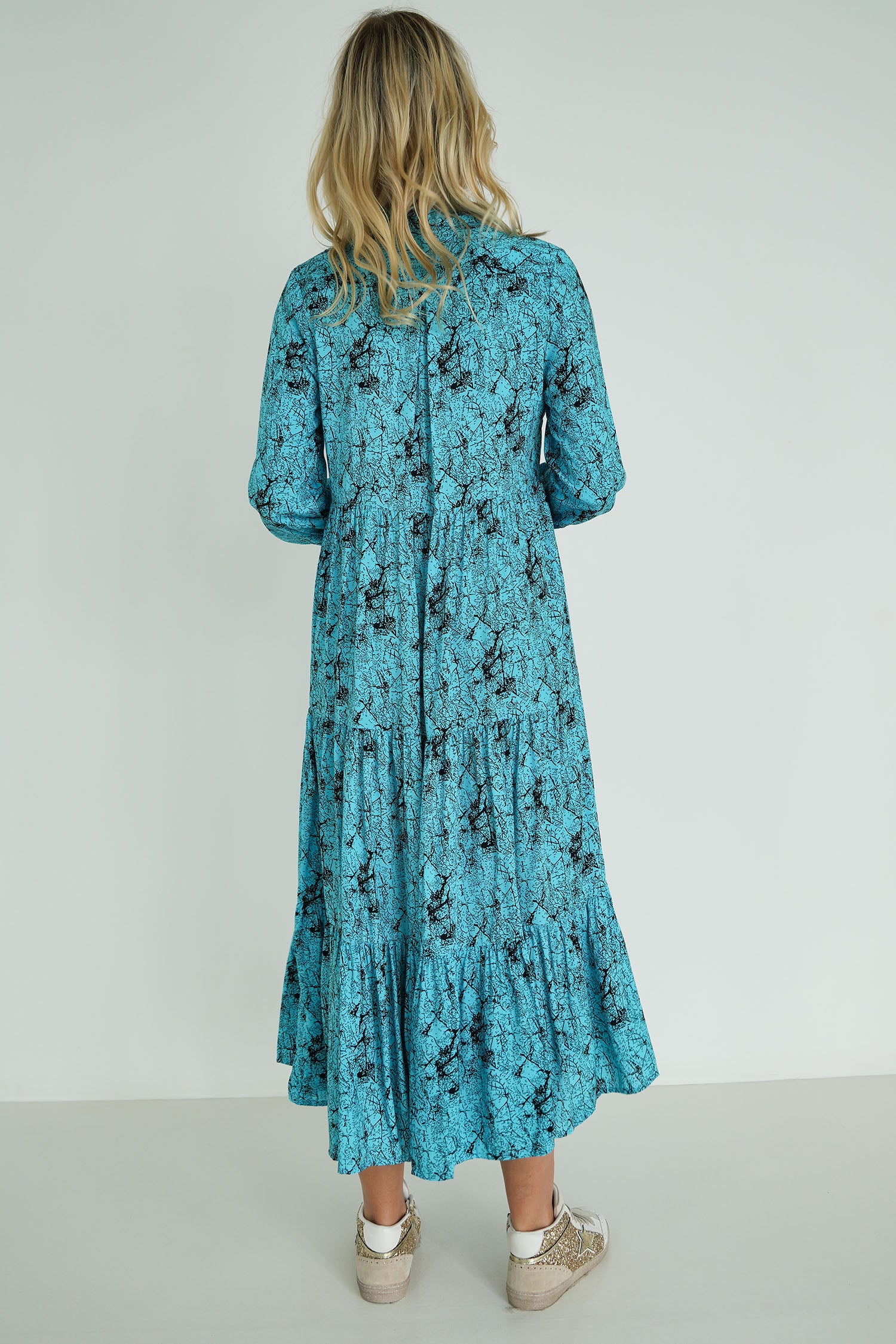 Turquoise Savannah Maxi Dress