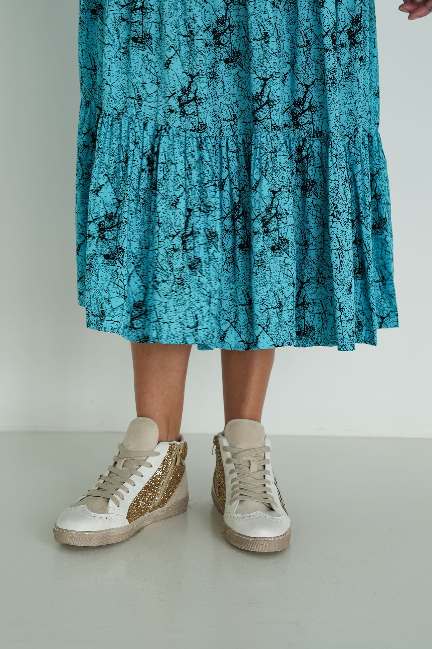 Turquoise Savannah Maxi Dress