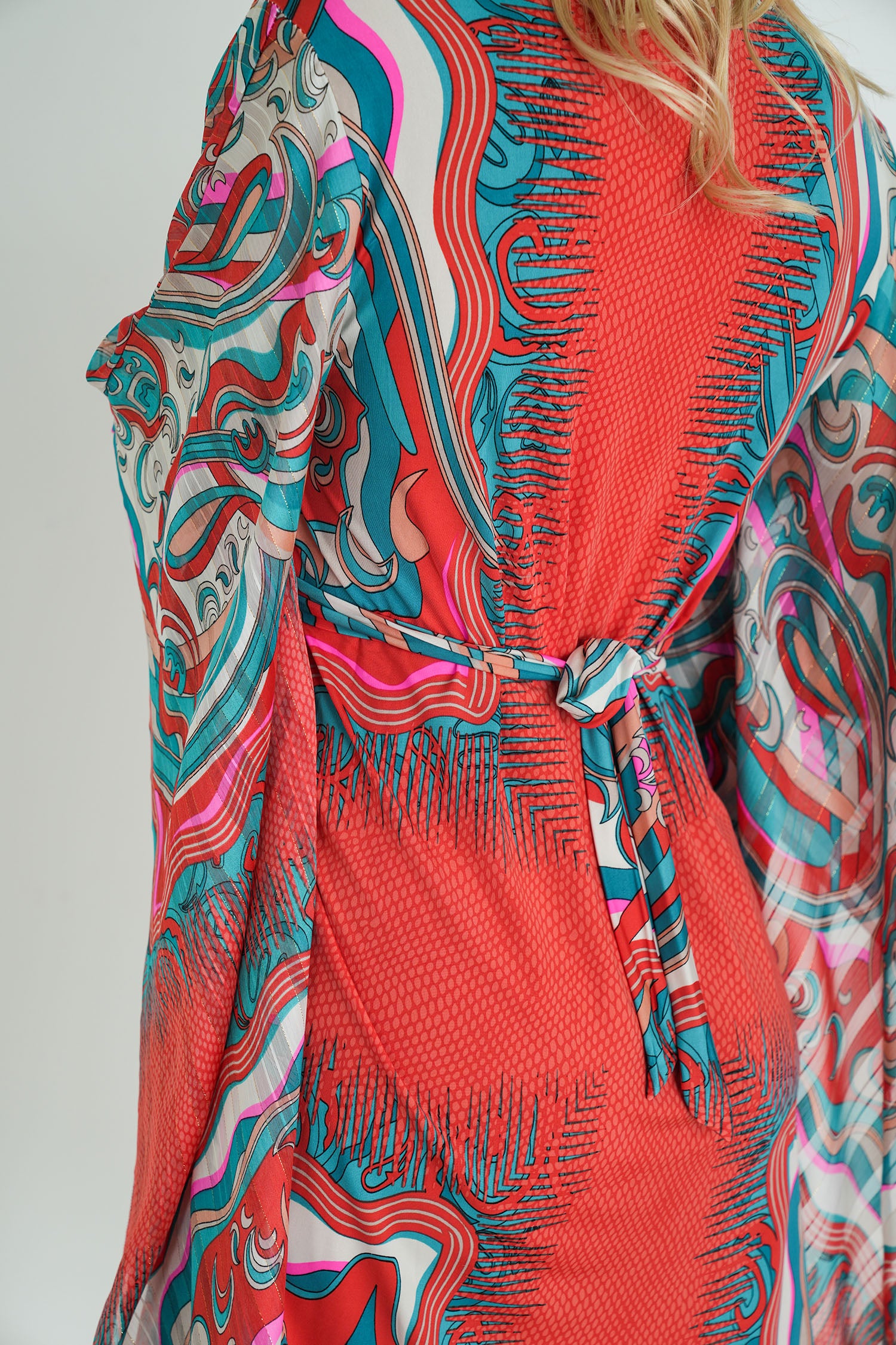 Coral Anastasia Butterfly Dress
