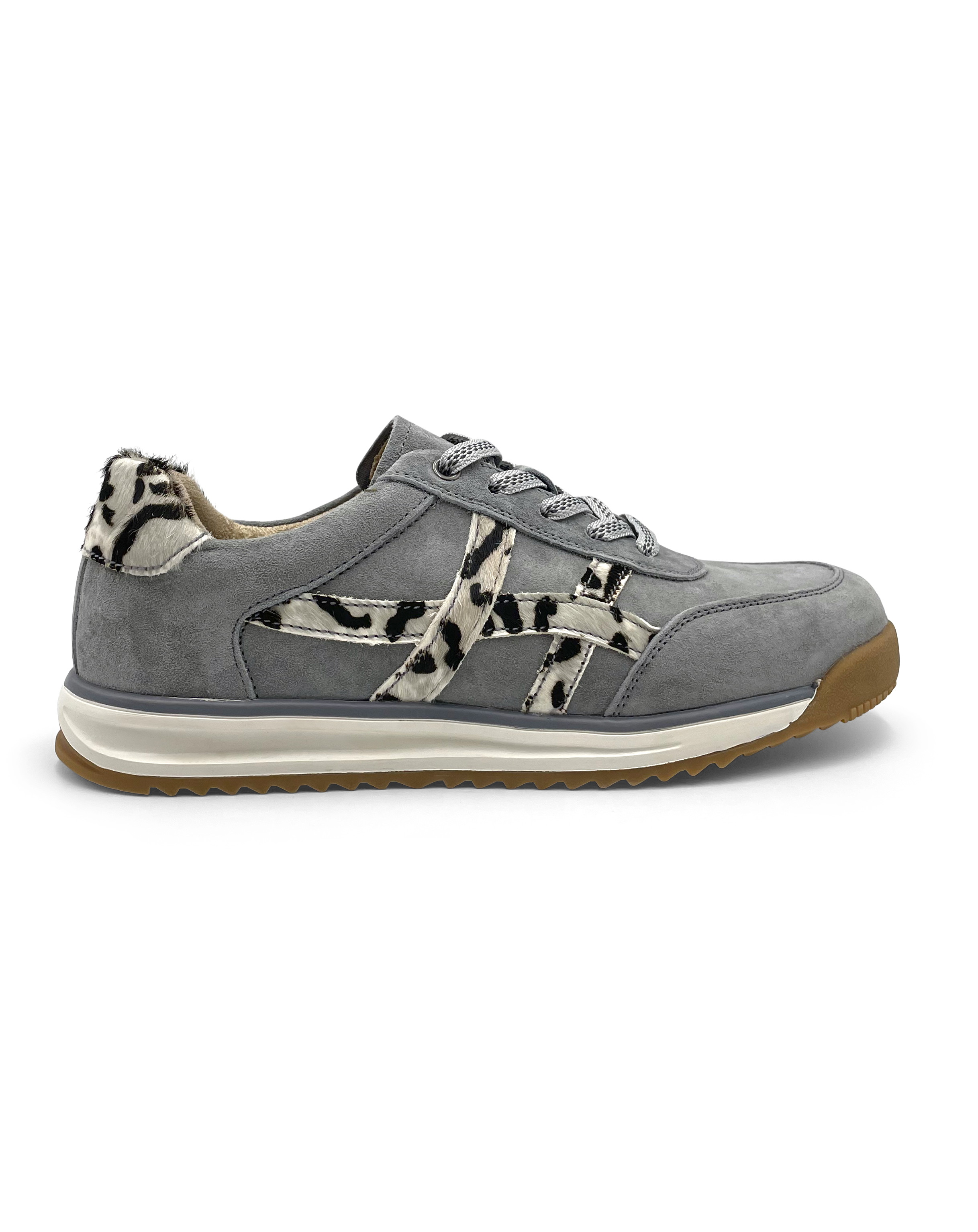 Julz Astrid Grey Leopard Sneaker, sneaker from Something Pretty, alternative view