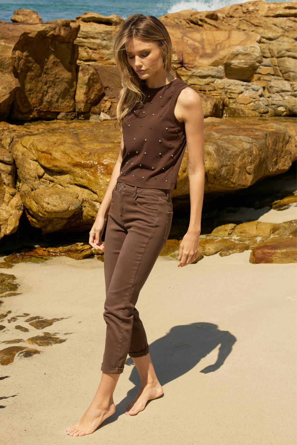 Light Chocolate Jean