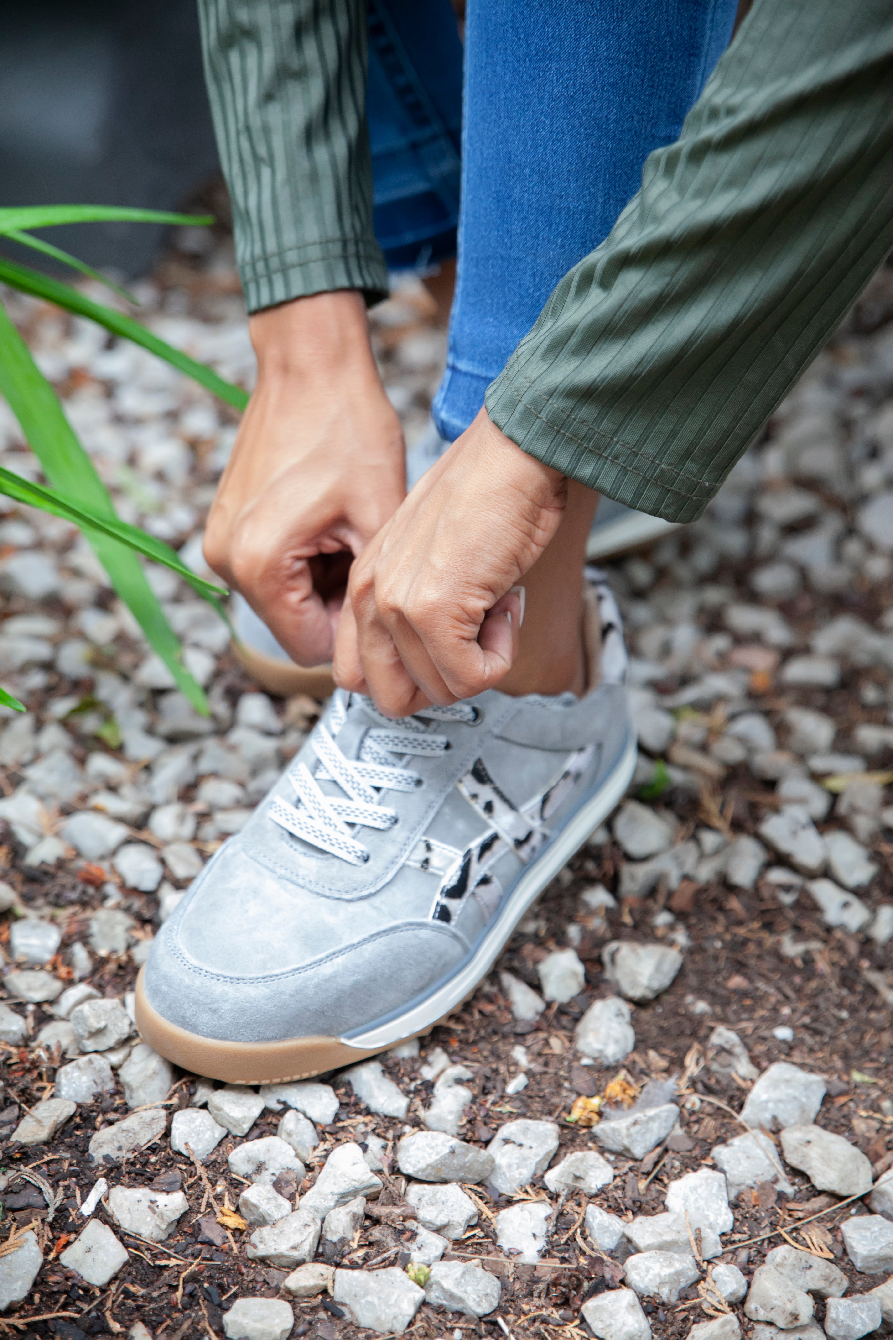 Julz Astrid Grey Leopard Sneaker, sneaker from Something Pretty, alternative view
