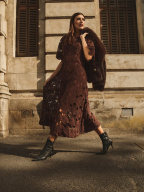 Chocolate Zora Dress