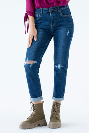 Dark Blue Lexy Jeans