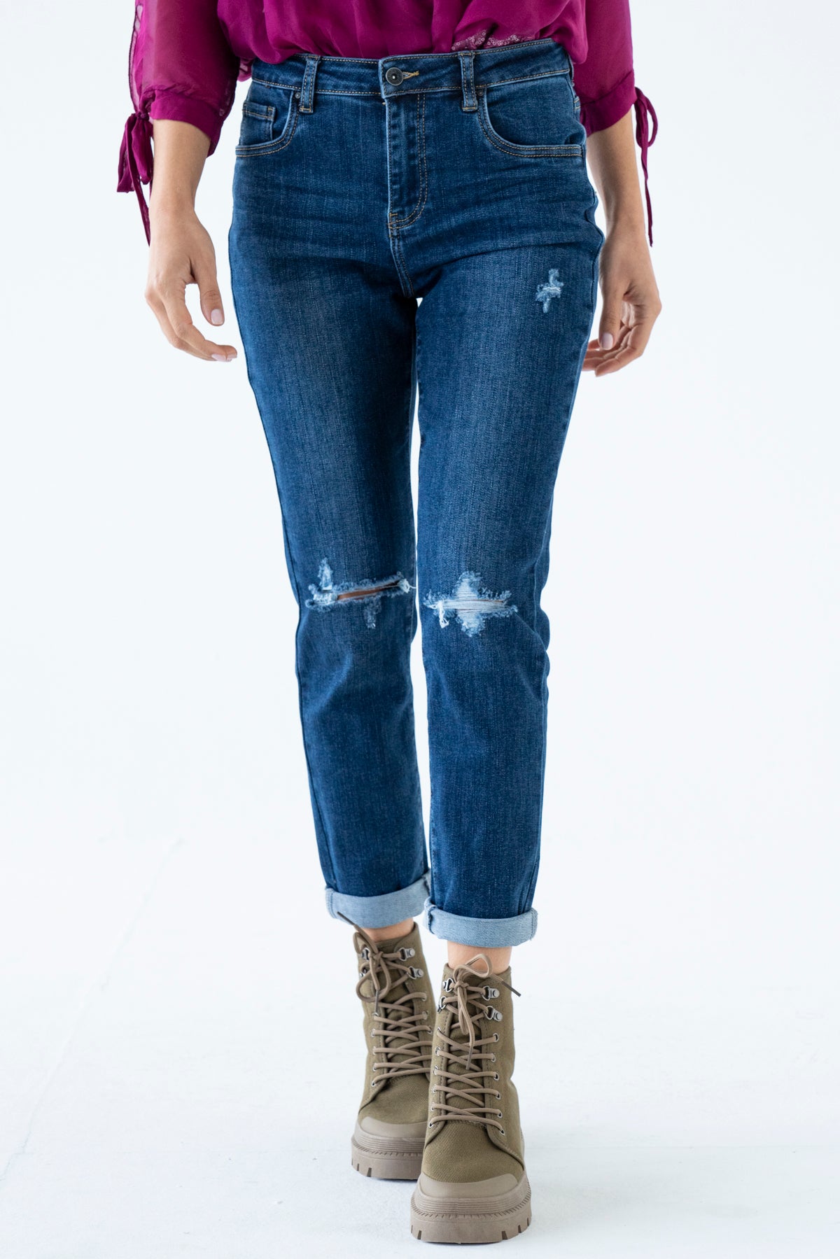 Dark Blue Lexy Jeans