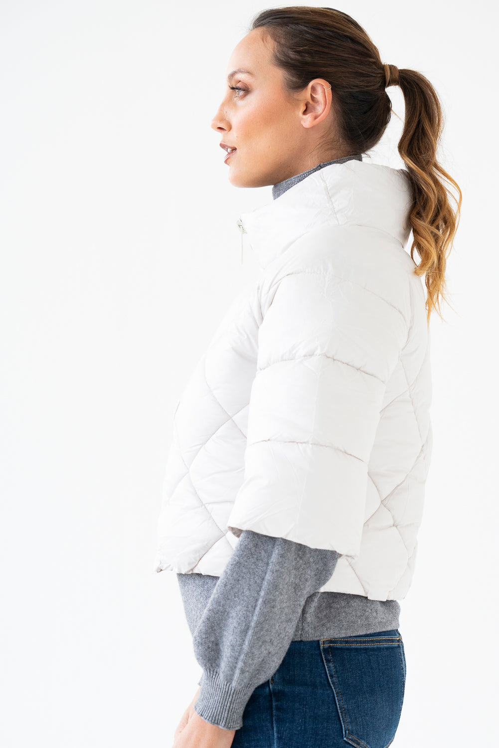 Cropped Puffer Jacket