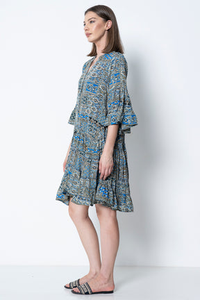 Silk Shirt Dress