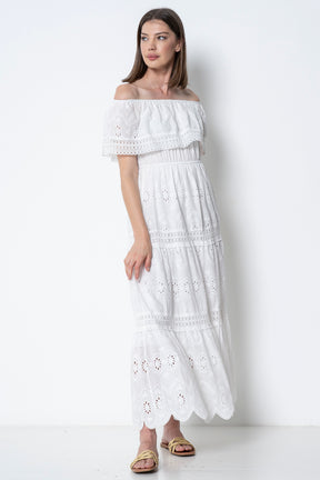 White Laura Dress