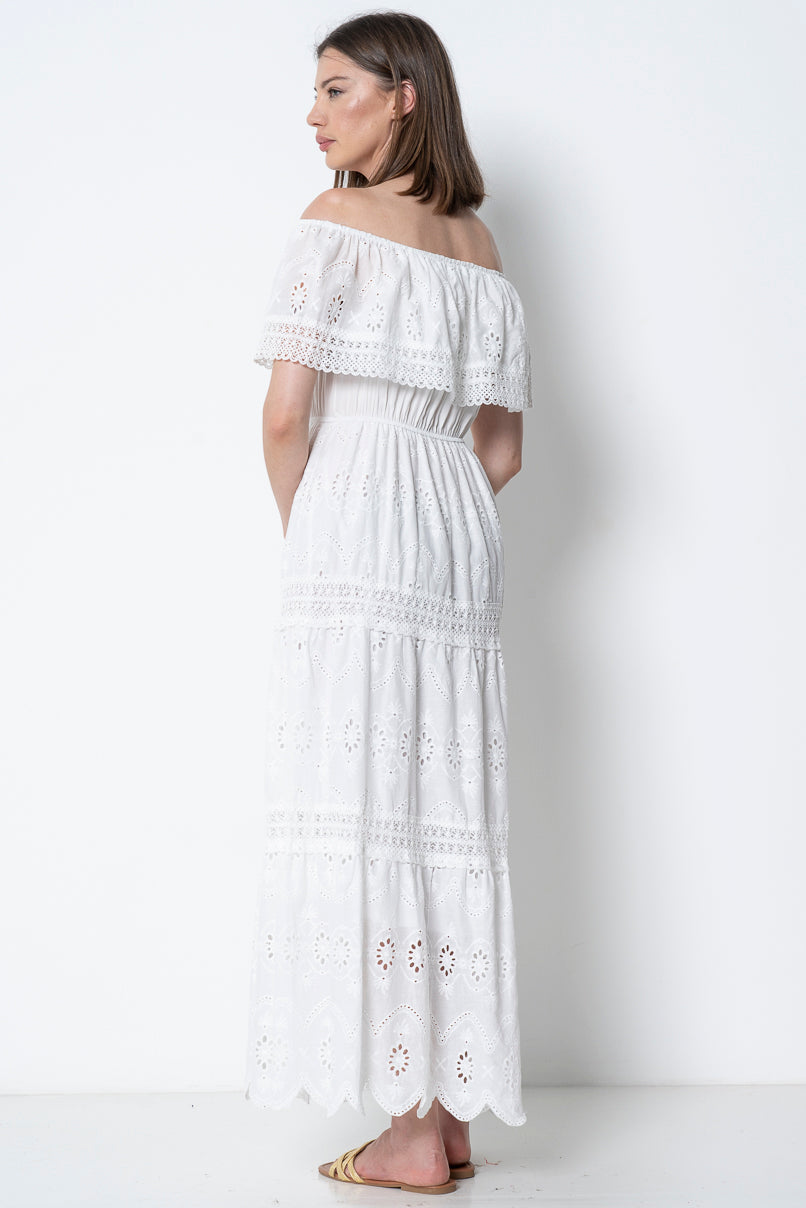 White Laura Dress