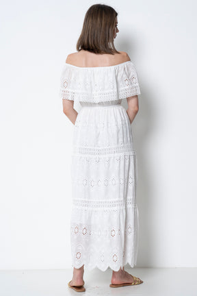 White Laura Dress