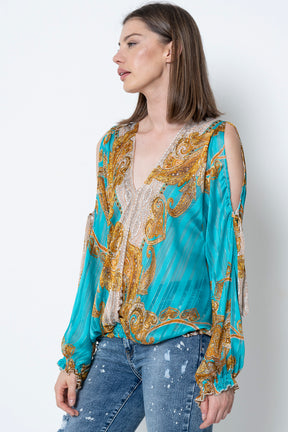 Cold Shoulder Top