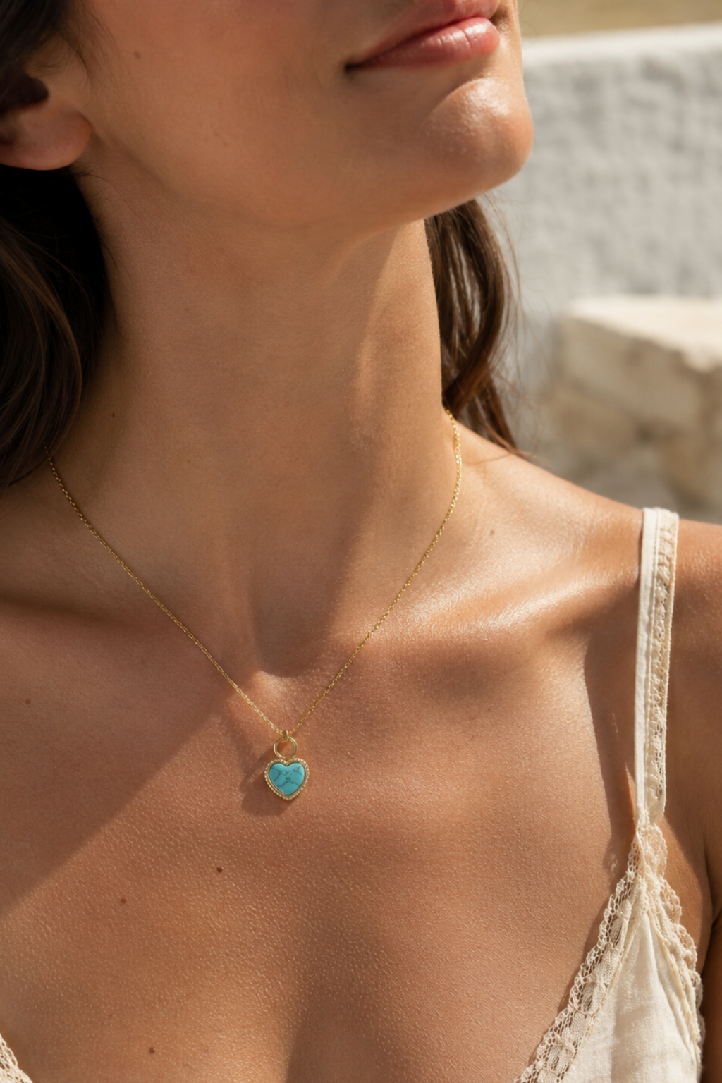 Turquoise Love Necklace