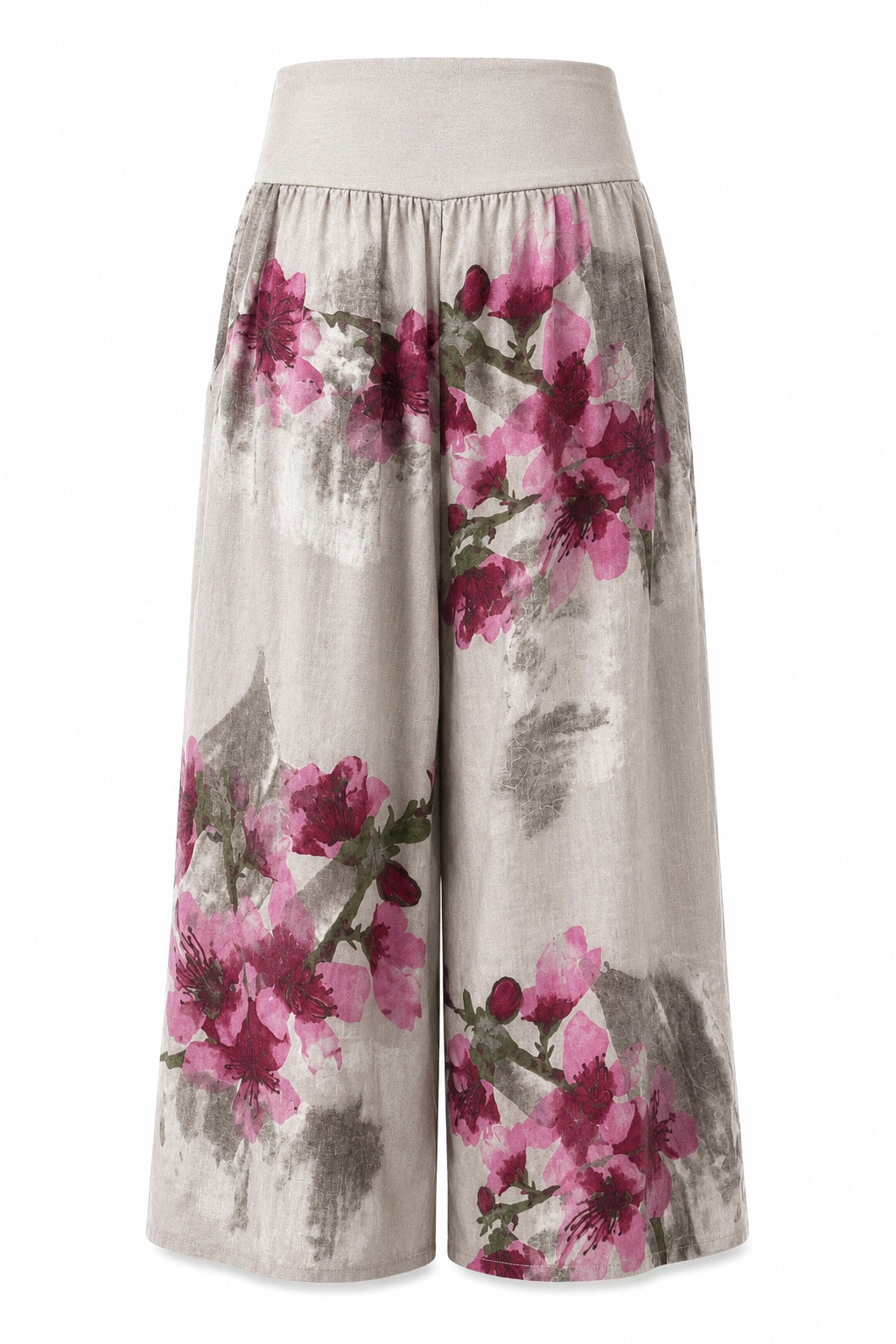 Beige_Floral_Linen_Wide_Leg_Pant_front_somethingpretty