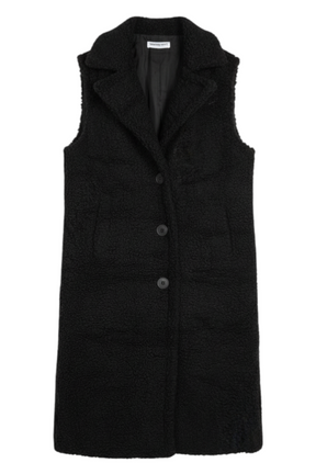Black Teddy Gilet