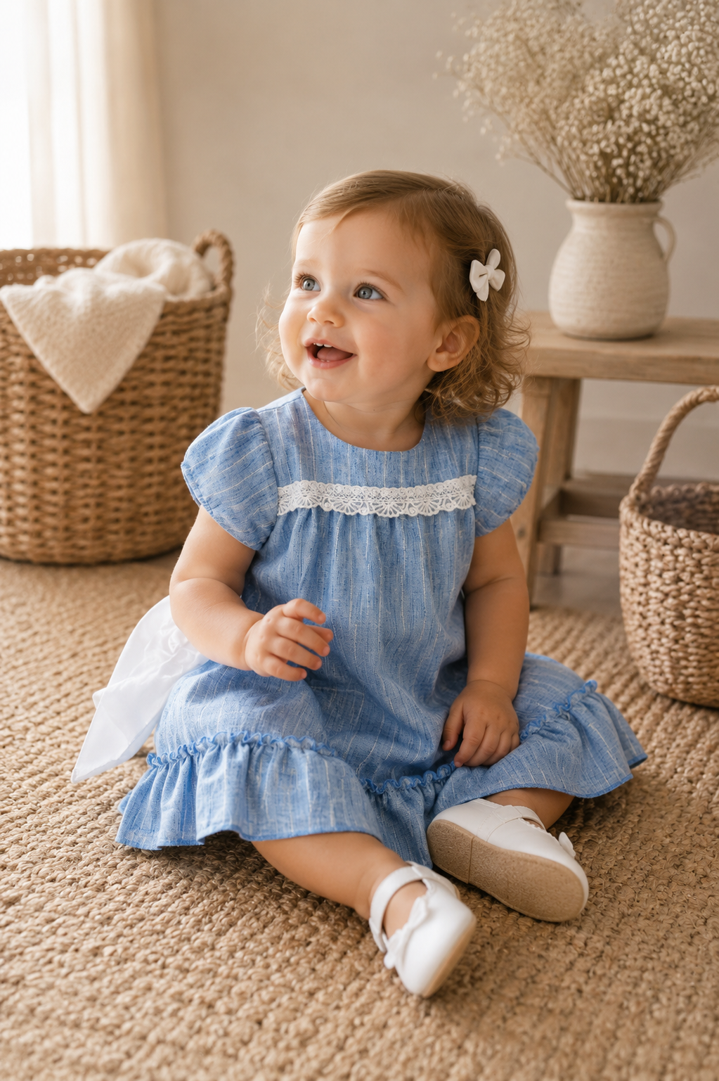 Blue Clara Dress Set